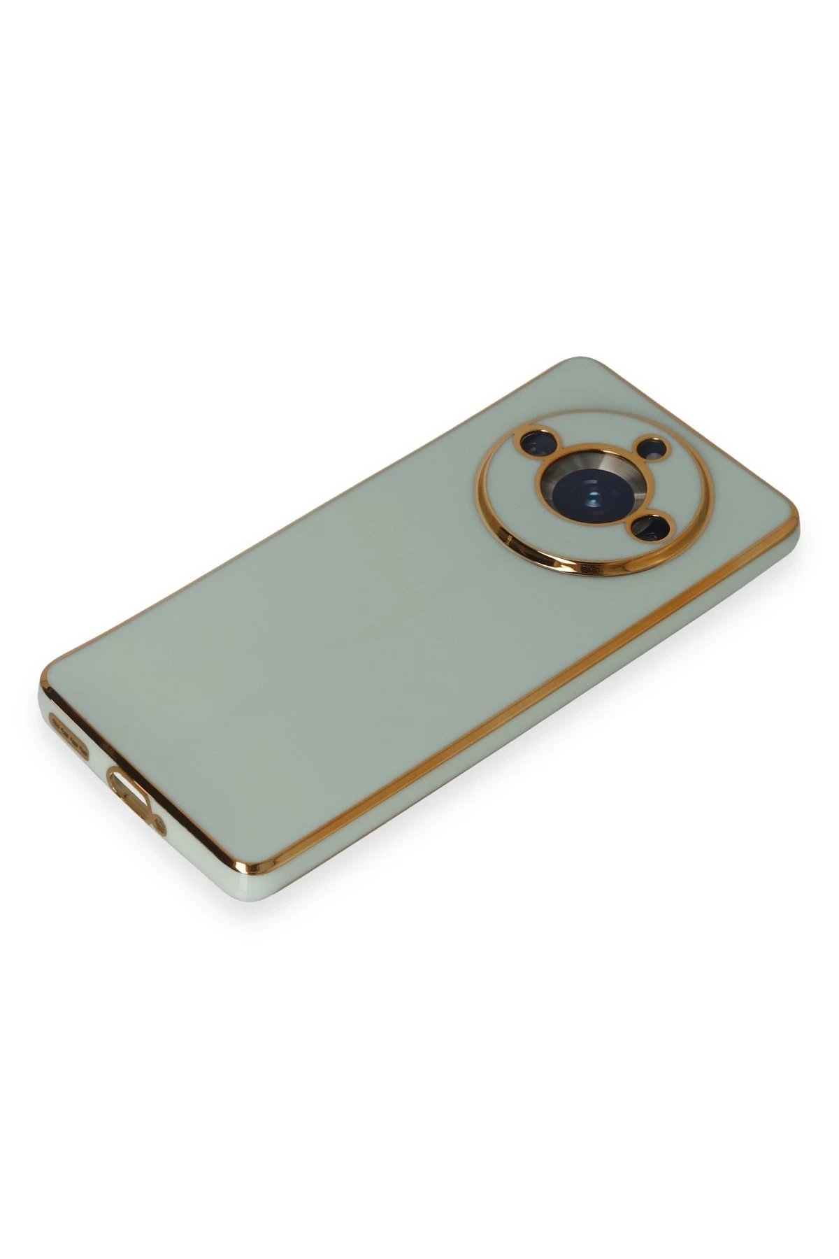 Newface Realme 11 Pro Kılıf Volet Silikon - Açık Yeşil