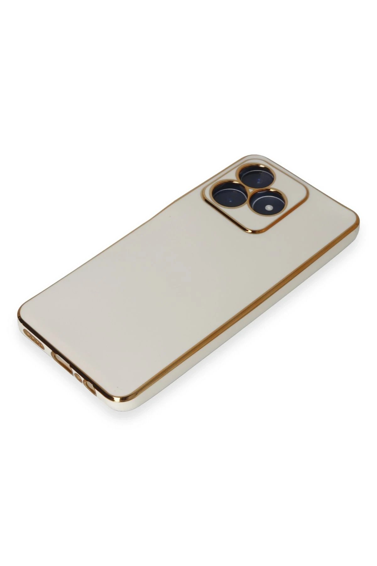 Newface Realme C53 Kılıf Volet Silikon - Beyaz