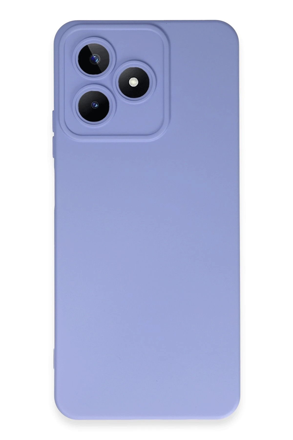 Newface Realme C53 Kılıf Nano içi Kadife Silikon - Lila