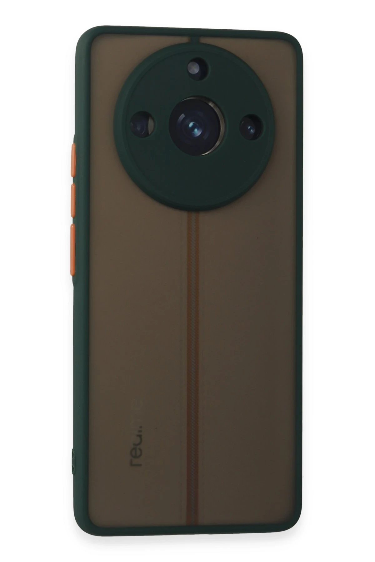 Newface Realme 11 Pro Kılıf Montreal Silikon Kapak - Yeşil