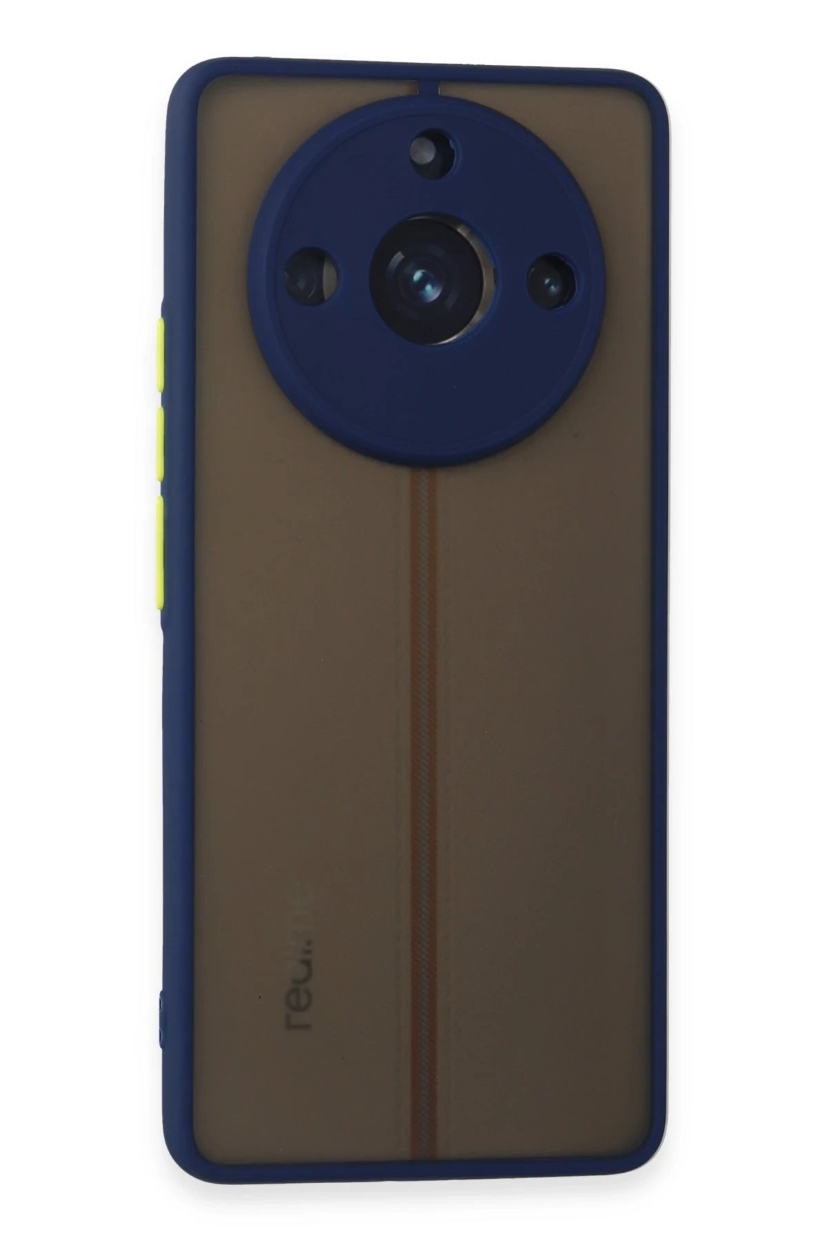 Newface Realme 11 Pro Kılıf Montreal Silikon Kapak - Lacivert