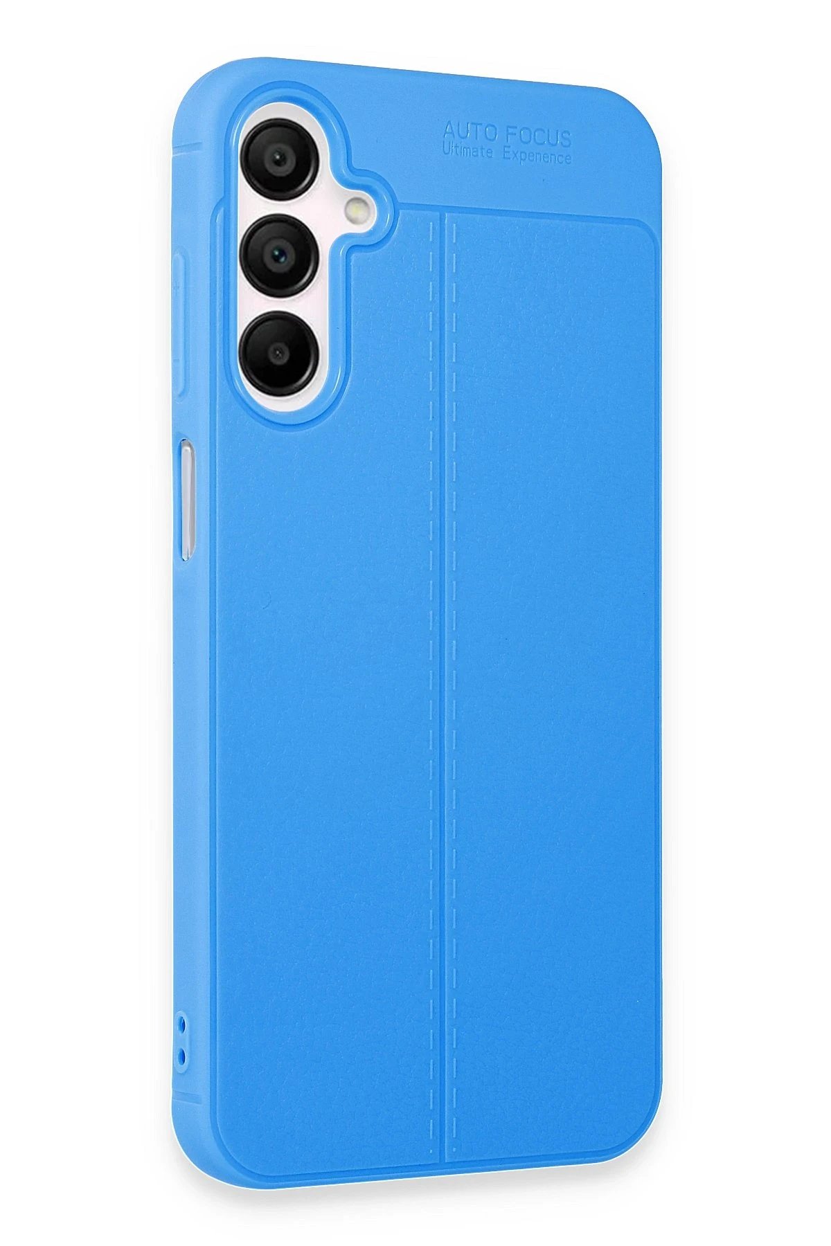 Newface Samsung Galaxy A55 5G Kılıf Auto Focus Kapak - Mavi