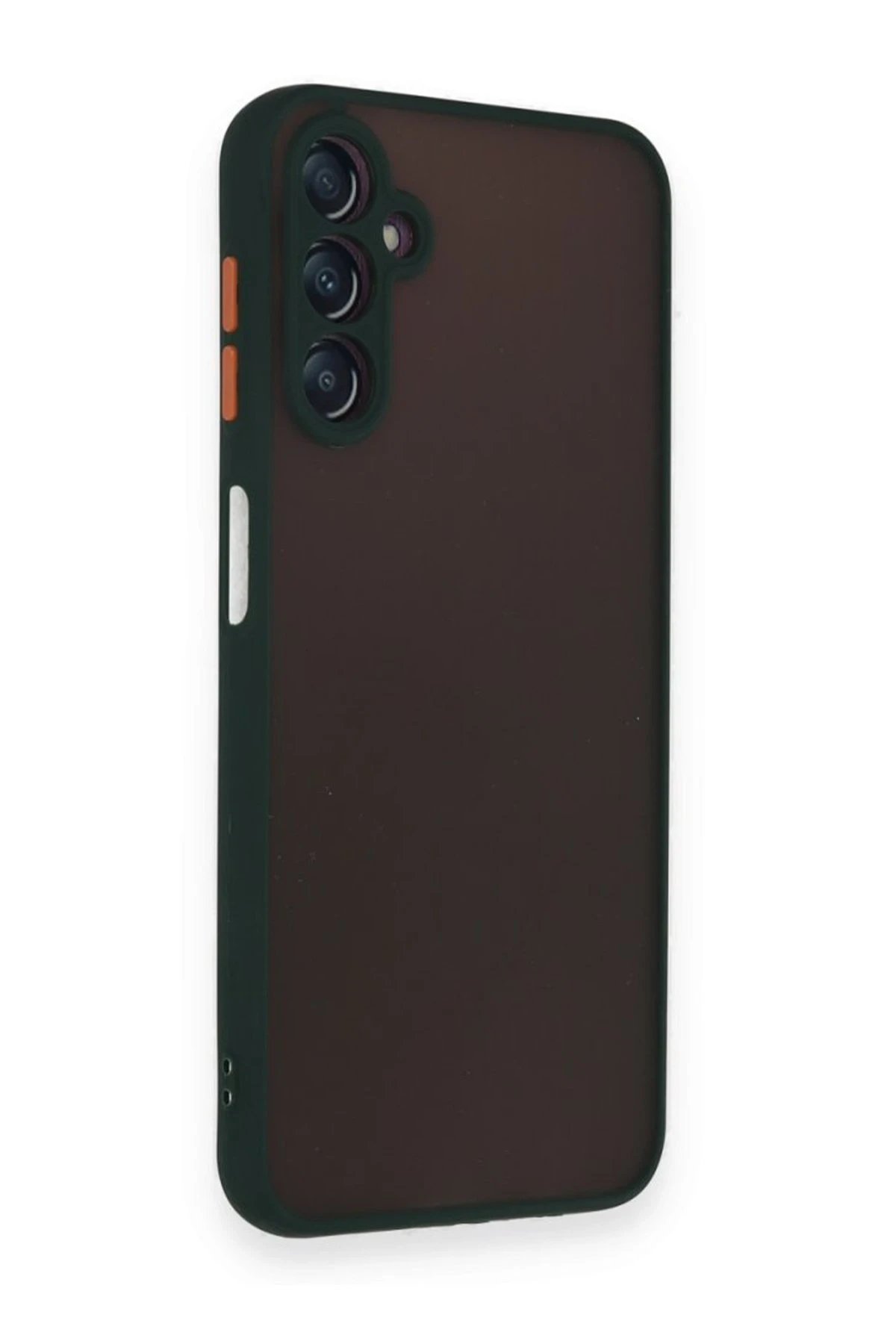 Newface Samsung Galaxy A15 4G Kılıf Montreal Silikon Kapak - Yeşil