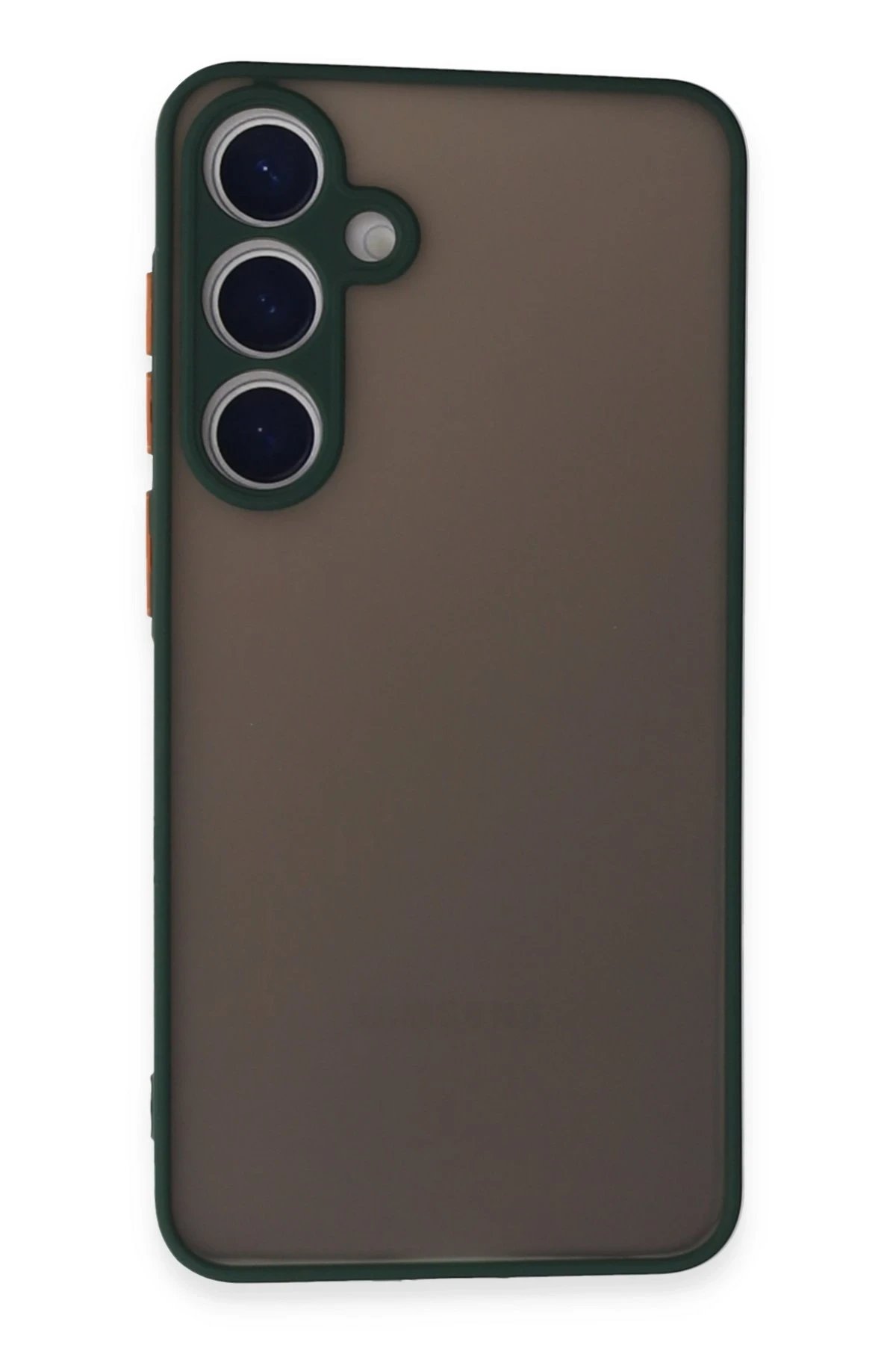 Newface Samsung Galaxy S24 Kılıf Montreal Silikon Kapak - Yeşil