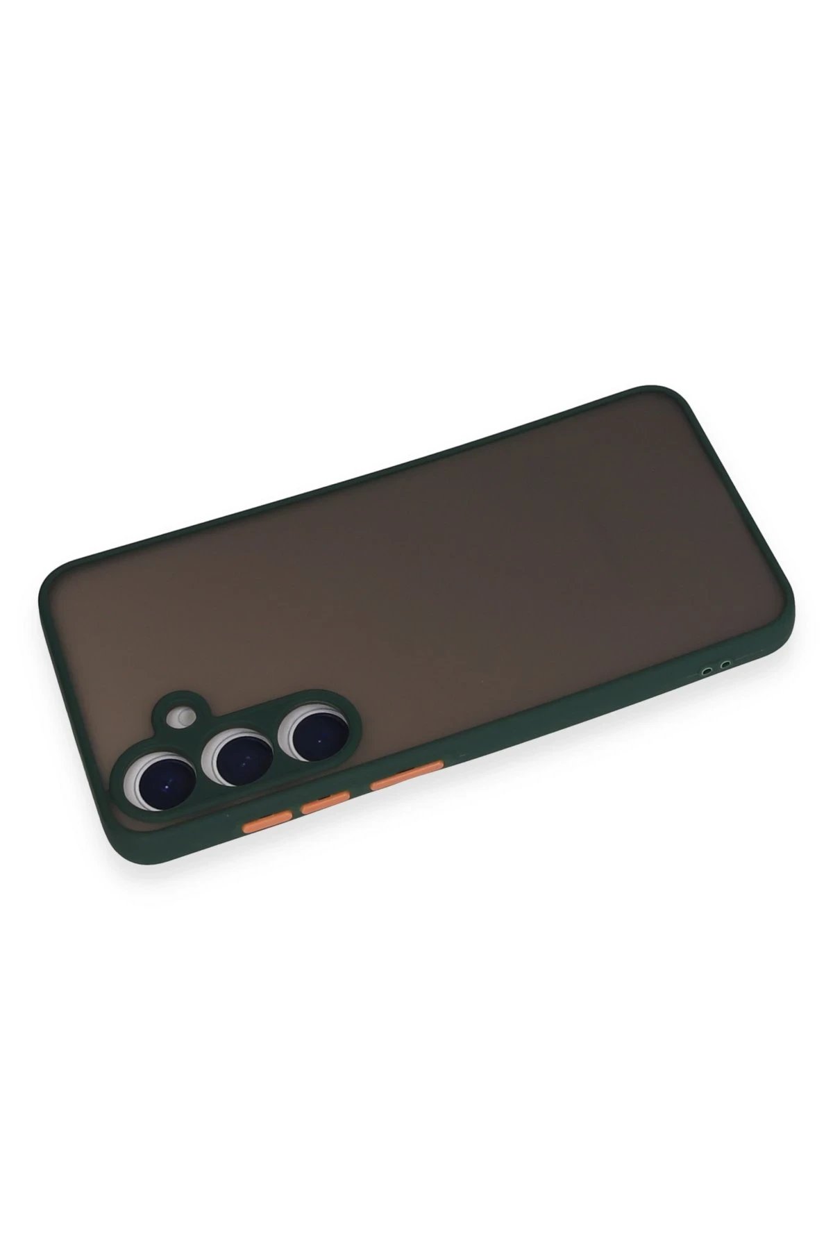 Newface Samsung Galaxy S24 Kılıf Montreal Silikon Kapak - Yeşil