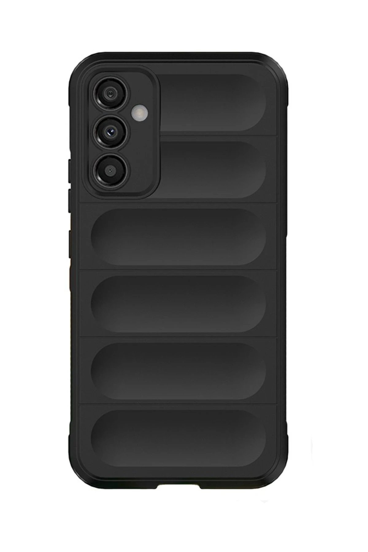 Newface Samsung Galaxy A15 4G Kılıf Optimum Silikon - Siyah