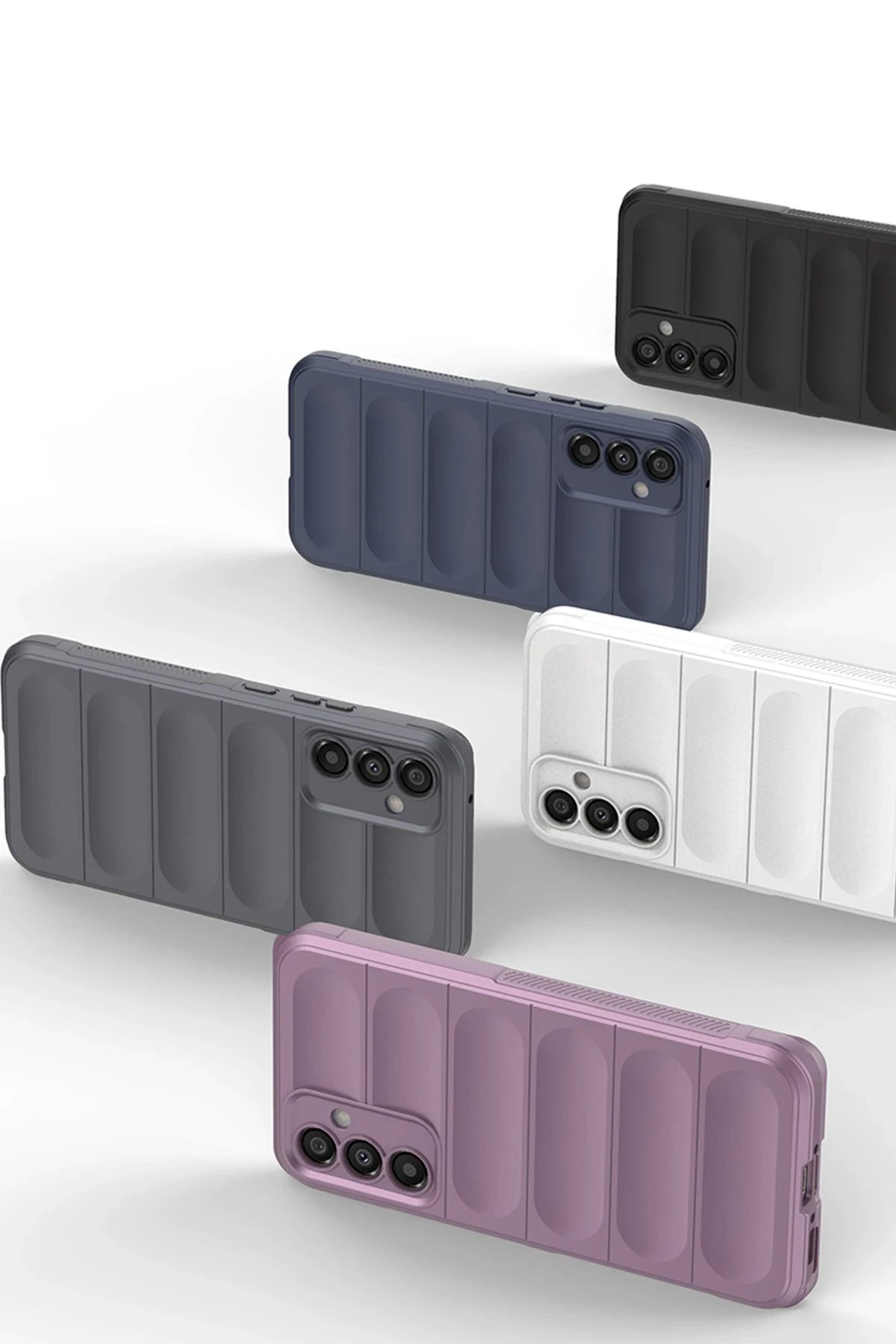 Newface Samsung Galaxy A05S Kılıf Optimum Silikon - Krem