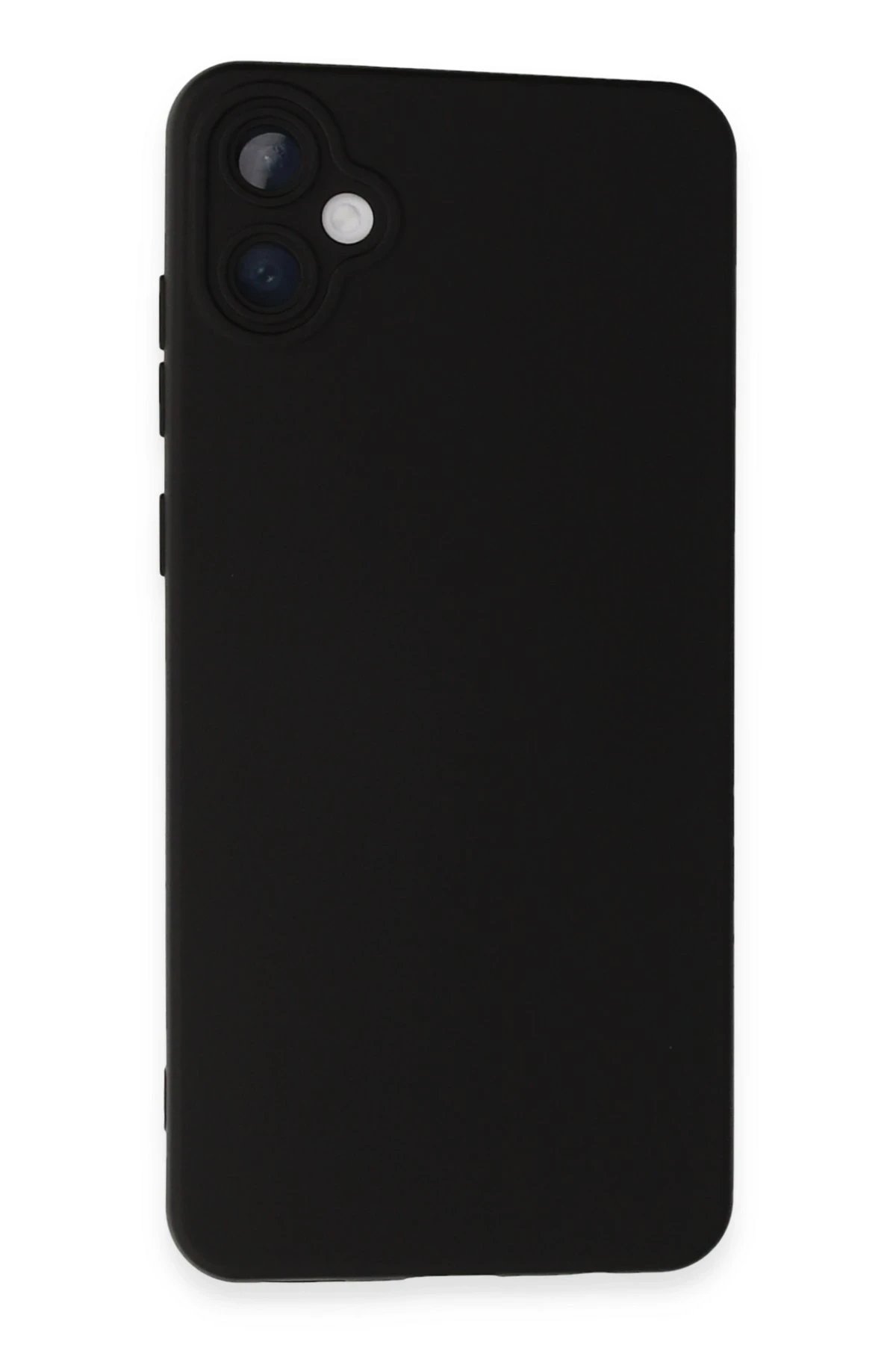 Newface Samsung Galaxy A05 Kılıf Nano içi Kadife Silikon - Siyah