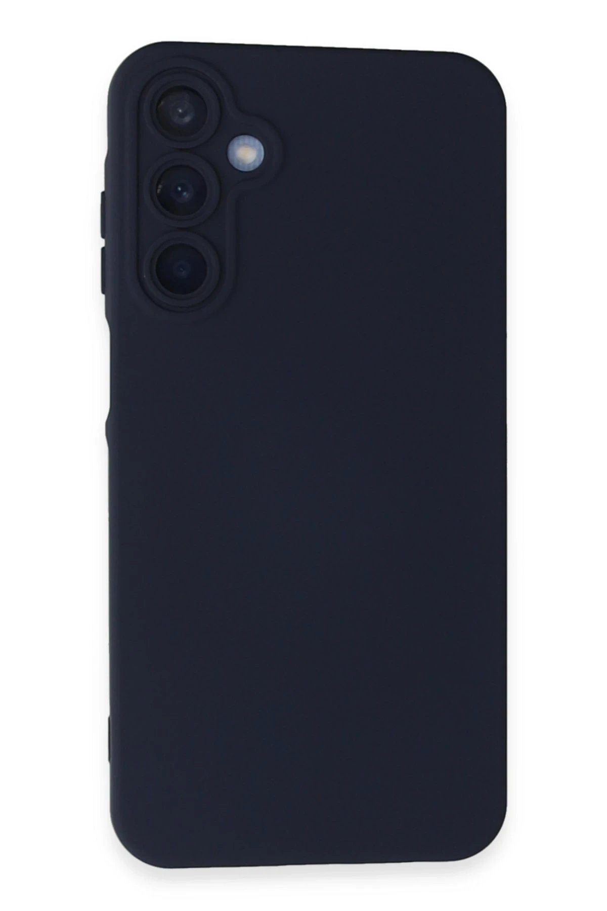 Newface Samsung Galaxy A05S Kılıf Nano içi Kadife Silikon - Lacivert