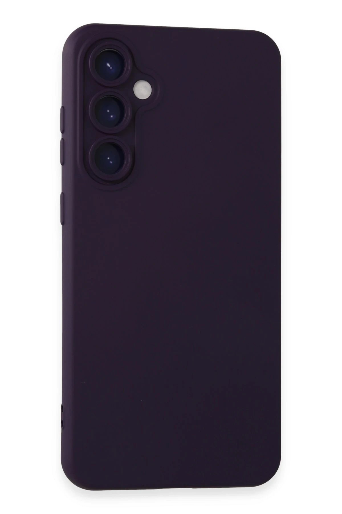 Newface Samsung Galaxy S24 Plus Kılıf Nano içi Kadife Silikon - Mor