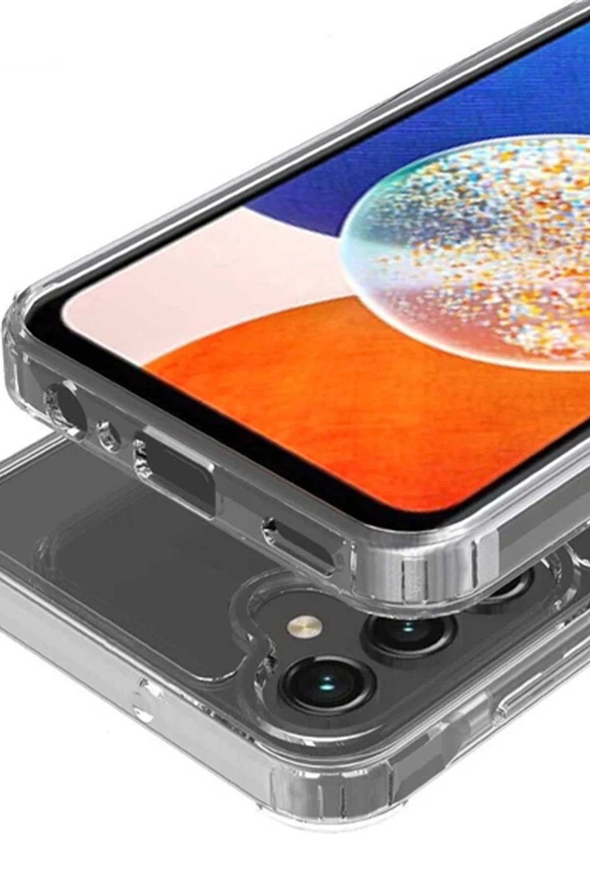 Newface Samsung Galaxy S24 Kılıf Magneticsafe Şeffaf Silikon - Şeffaf