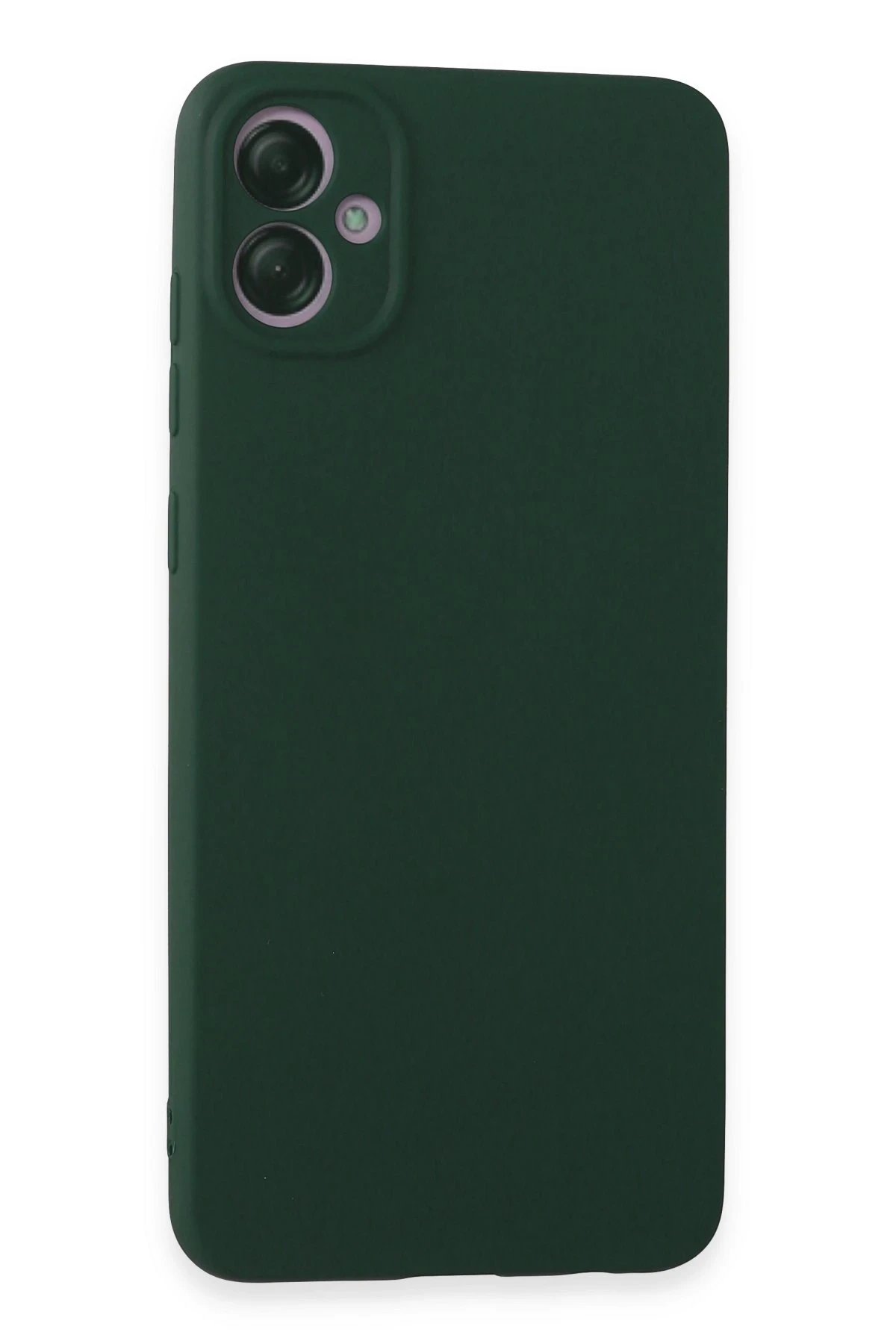 Newface Samsung Galaxy A05 Kılıf First Silikon - Koyu Yeşil