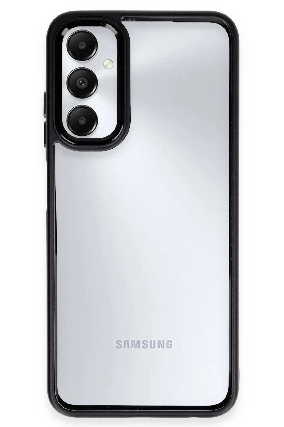 Newface Samsung Galaxy A05S Kılıf Power Silikon - Siyah