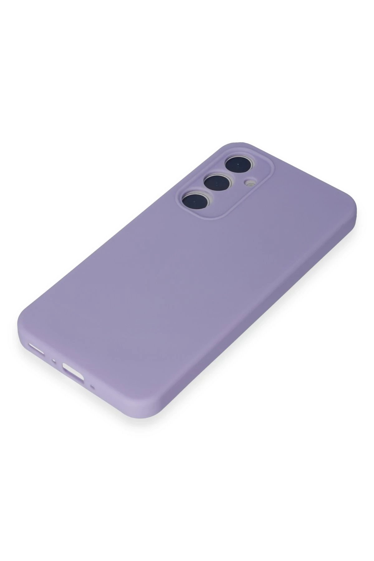 Newface Samsung Galaxy A15 4G Kılıf First Silikon - Lila