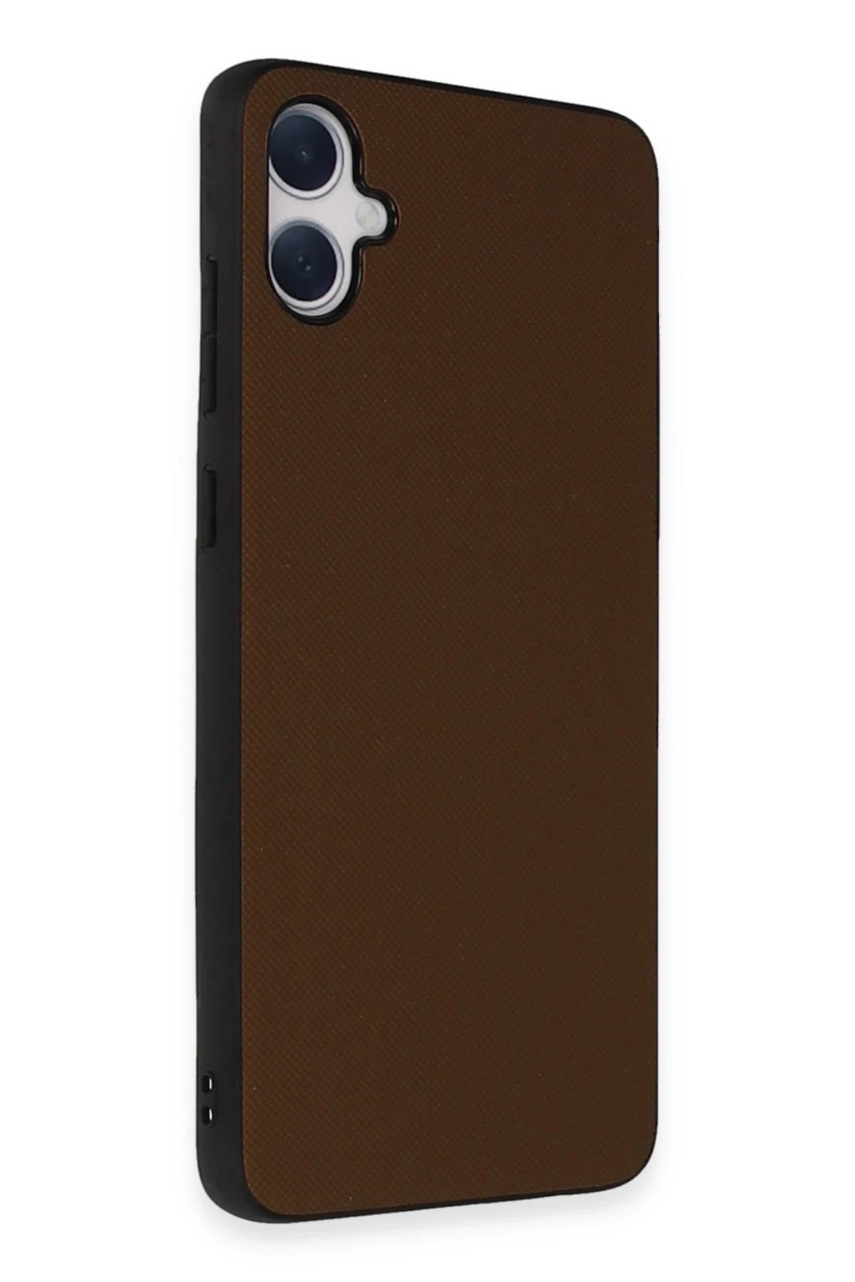 Newface Samsung Galaxy A05 Kılıf Taft Kapak - Kahverengi