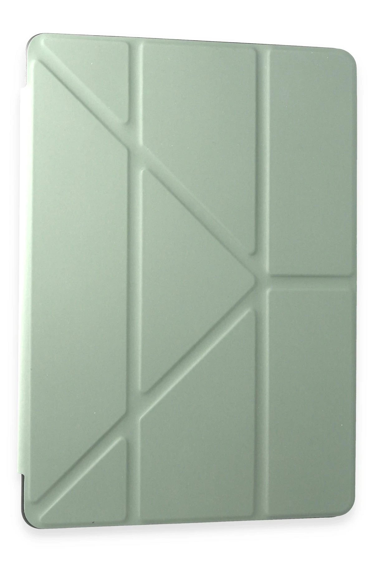 Newface Samsung Galaxy Tab A9 Kılıf Kalemlikli Mars Tablet Kılıfı - Açık Yeşil