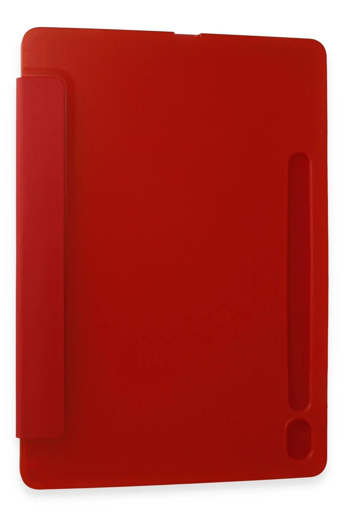 Newface Samsung Galaxy Tab A9 Kılıf Kalemlikli Mars Tablet Kılıfı - Kırmızı