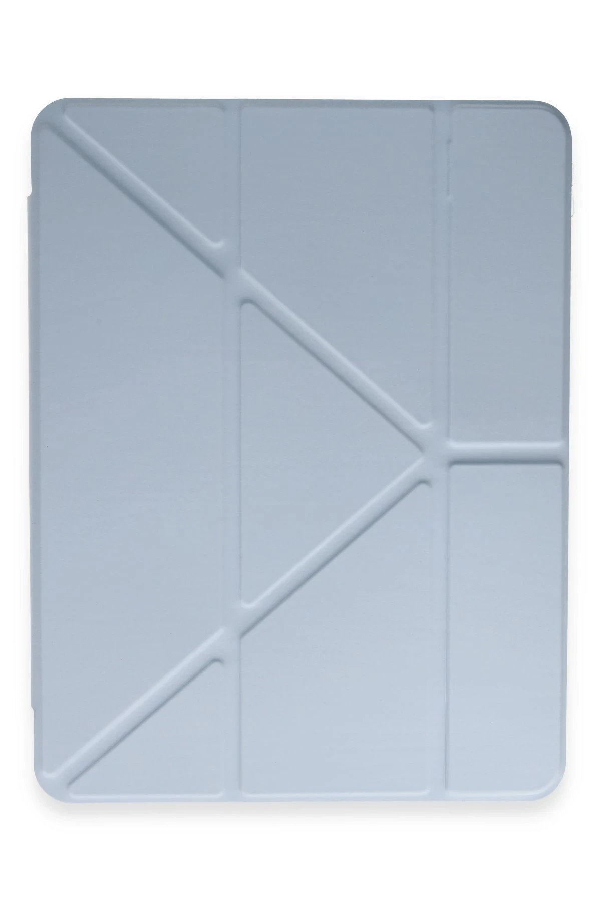 Newface Samsung Galaxy Tab A9 Plus Kılıf Kalemlikli Mars Tablet Kılıfı - Mavi