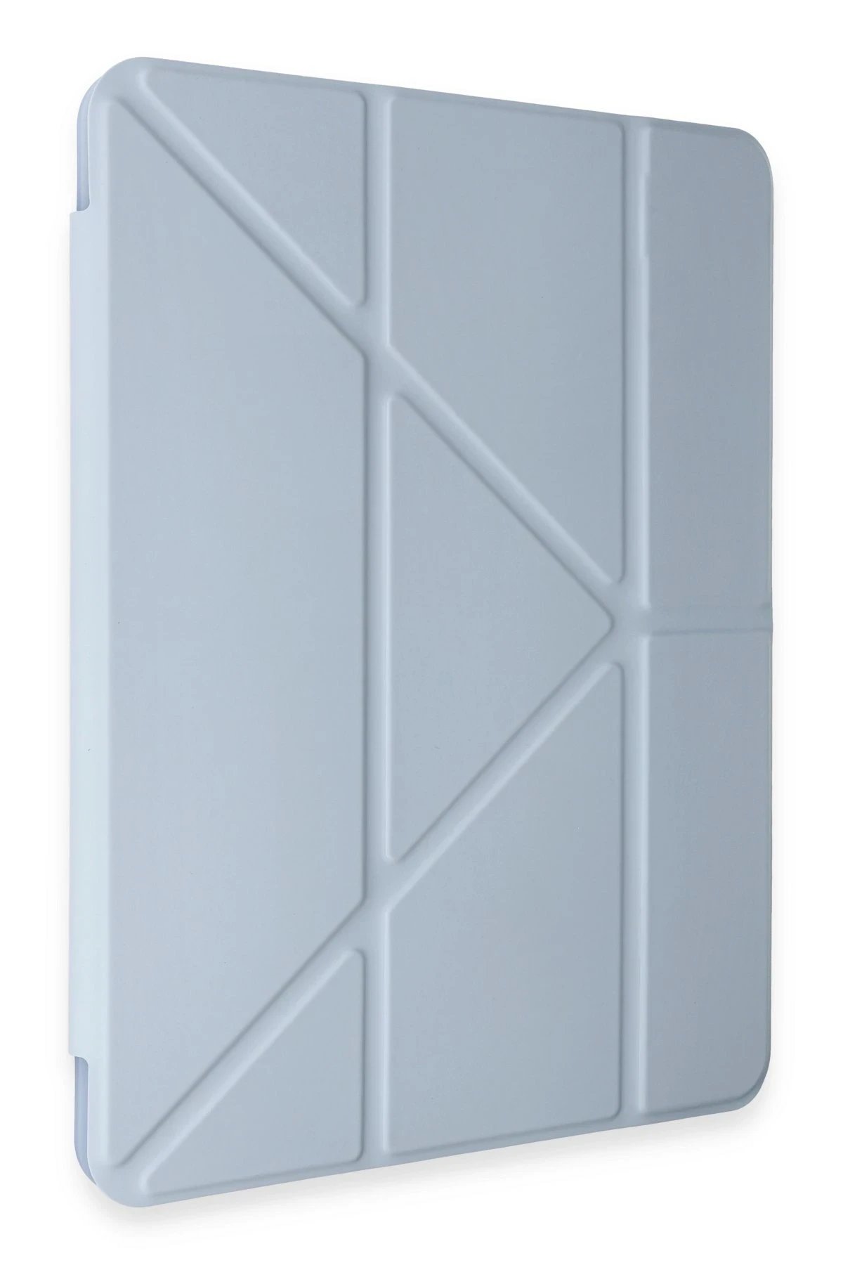 Newface Samsung Galaxy Tab A9 Plus Kılıf Kalemlikli Mars Tablet Kılıfı - Mavi