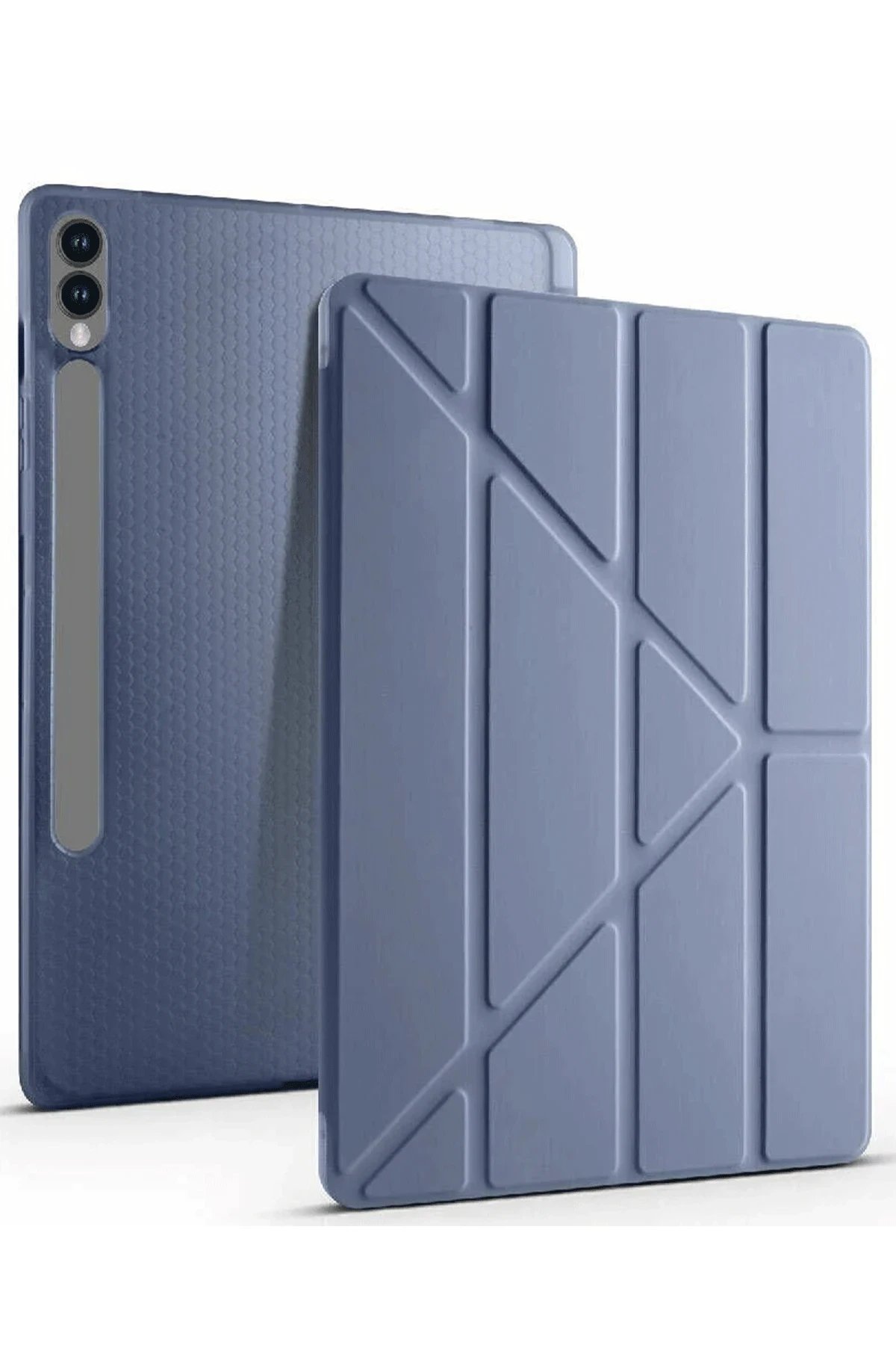 Newface Samsung Galaxy X610 Tab S9 FE Plus 12.4 Kılıf Kalemlikli Mars Tablet Kılıfı - Lila