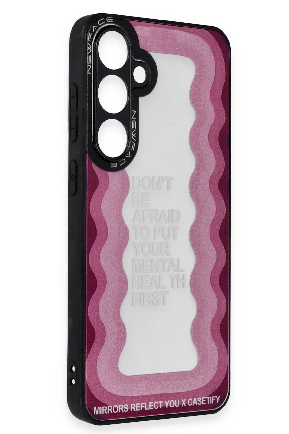 Newface Samsung Galaxy S24 Kılıf Mirror Desenli Kapak - Mirror - 11