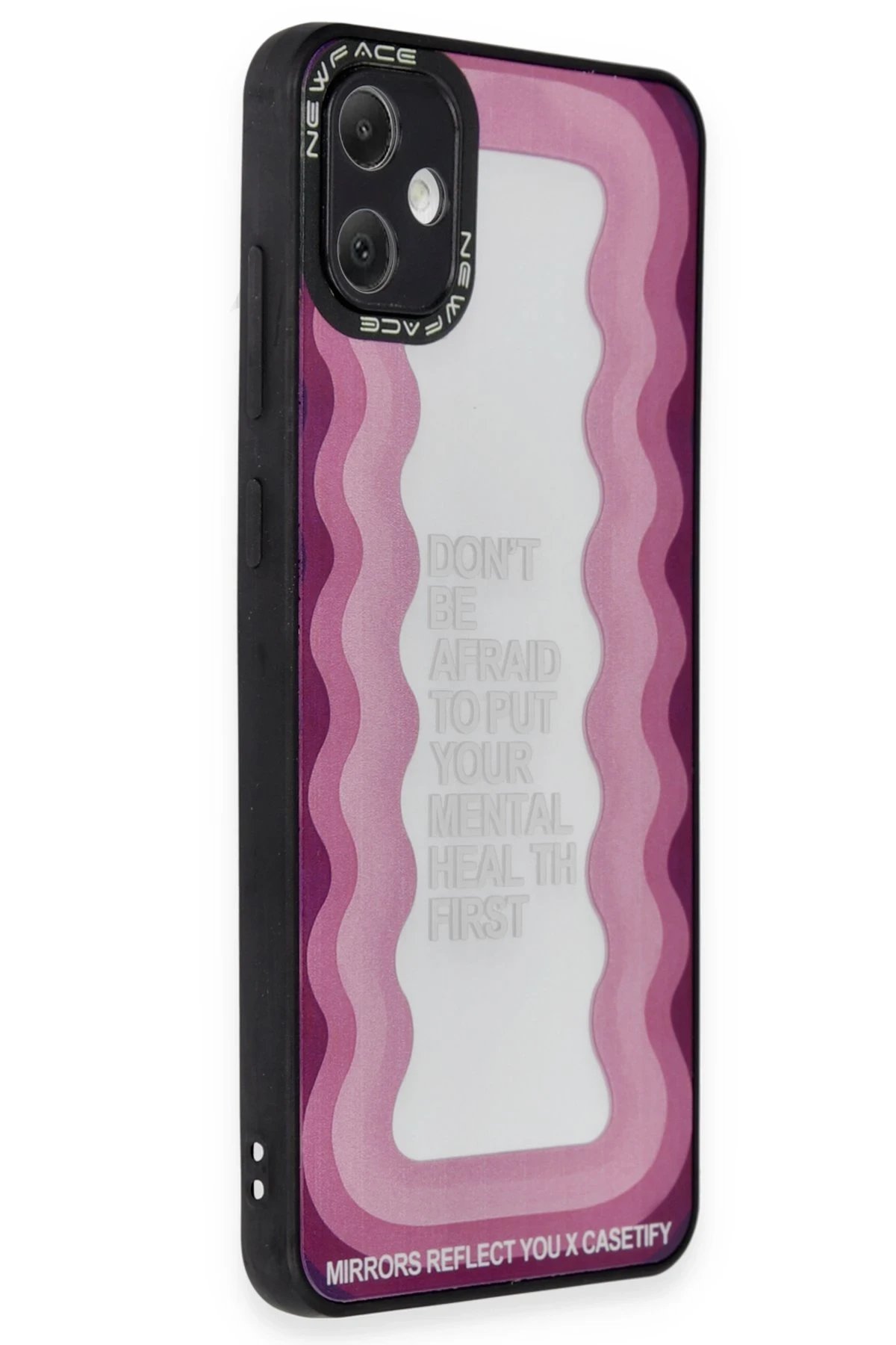 Newface Samsung Galaxy A05 Kılıf Mirror Desenli Kapak - Mirror - 11