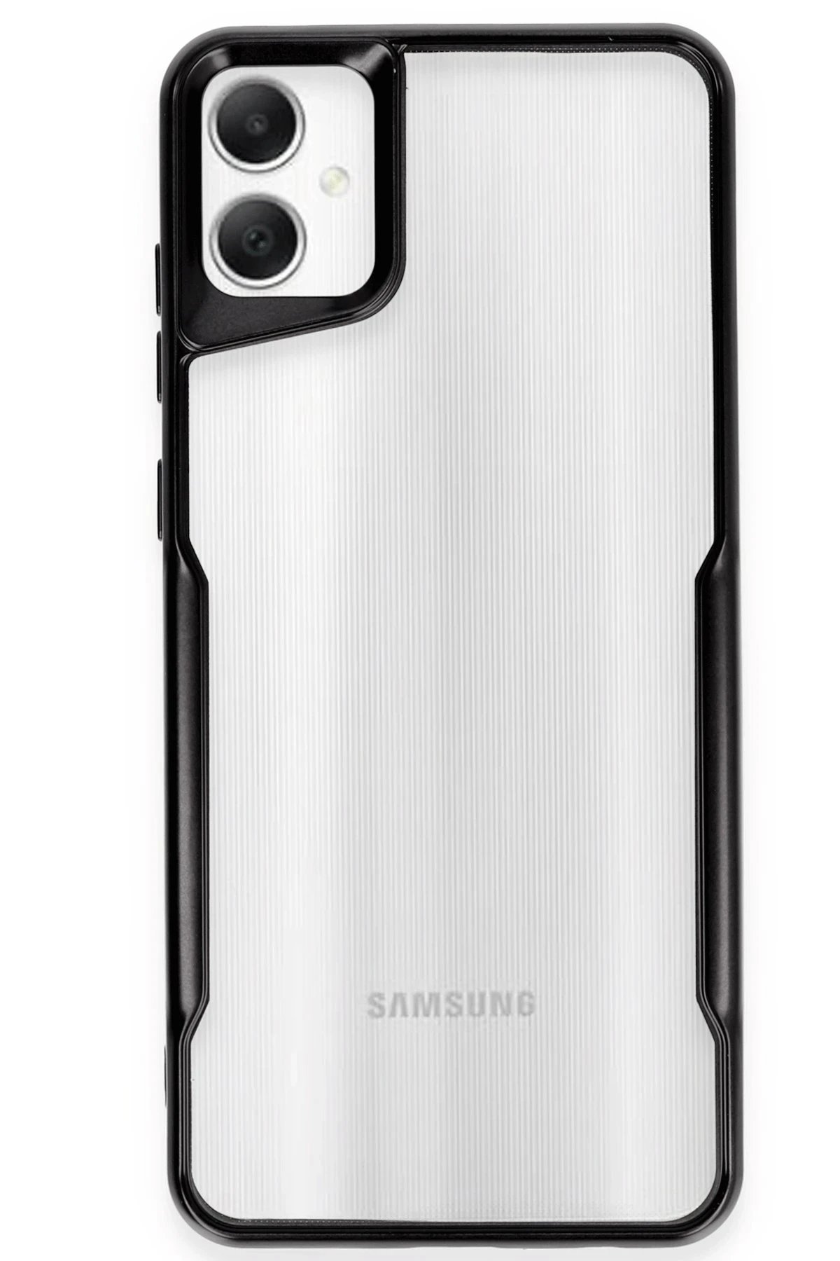 Newface Samsung Galaxy A05 Kılıf Boyi Silikon Kapak - Siyah