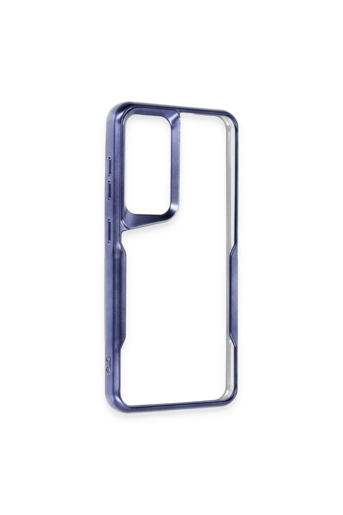 Newface Samsung Galaxy A15 4G Kılıf Boyi Silikon Kapak - Lacivert