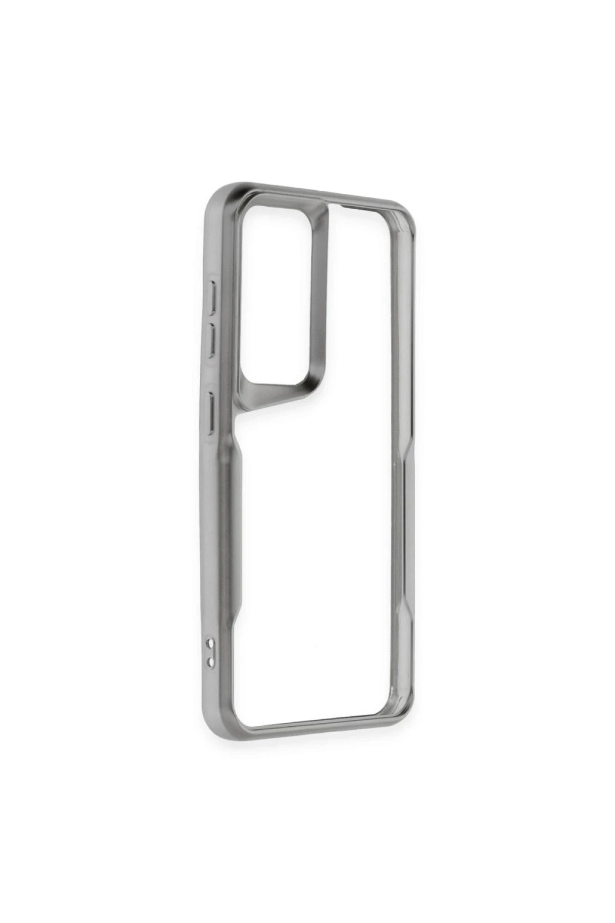 Newface Samsung Galaxy A25 5G Kılıf Boyi Silikon Kapak - Gümüş