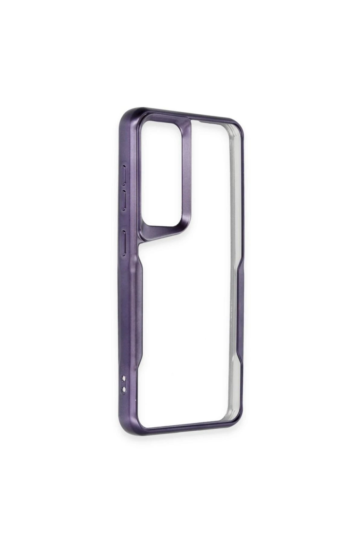 Newface Samsung Galaxy A25 5G Kılıf Boyi Silikon Kapak - Derin Mor