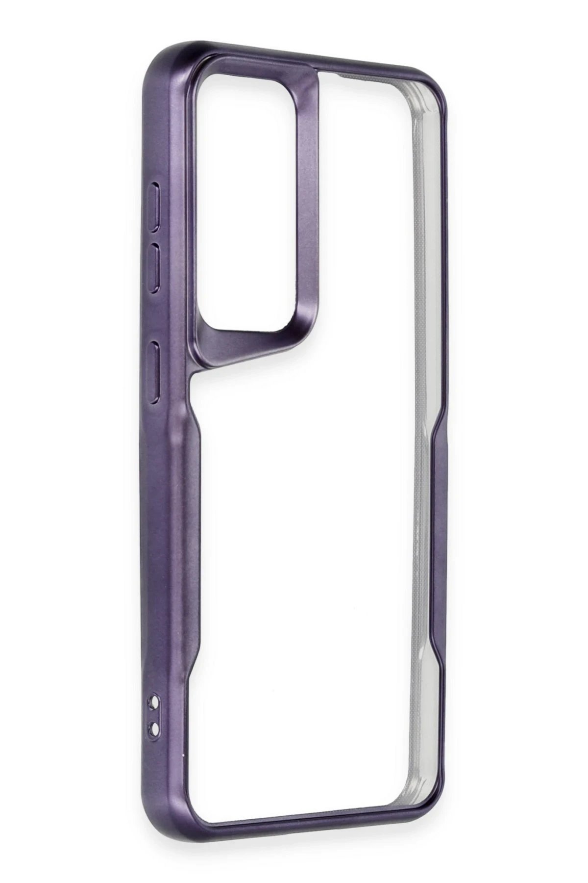 Newface Samsung Galaxy S24 Kılıf Boyi Silikon Kapak - Derin Mor