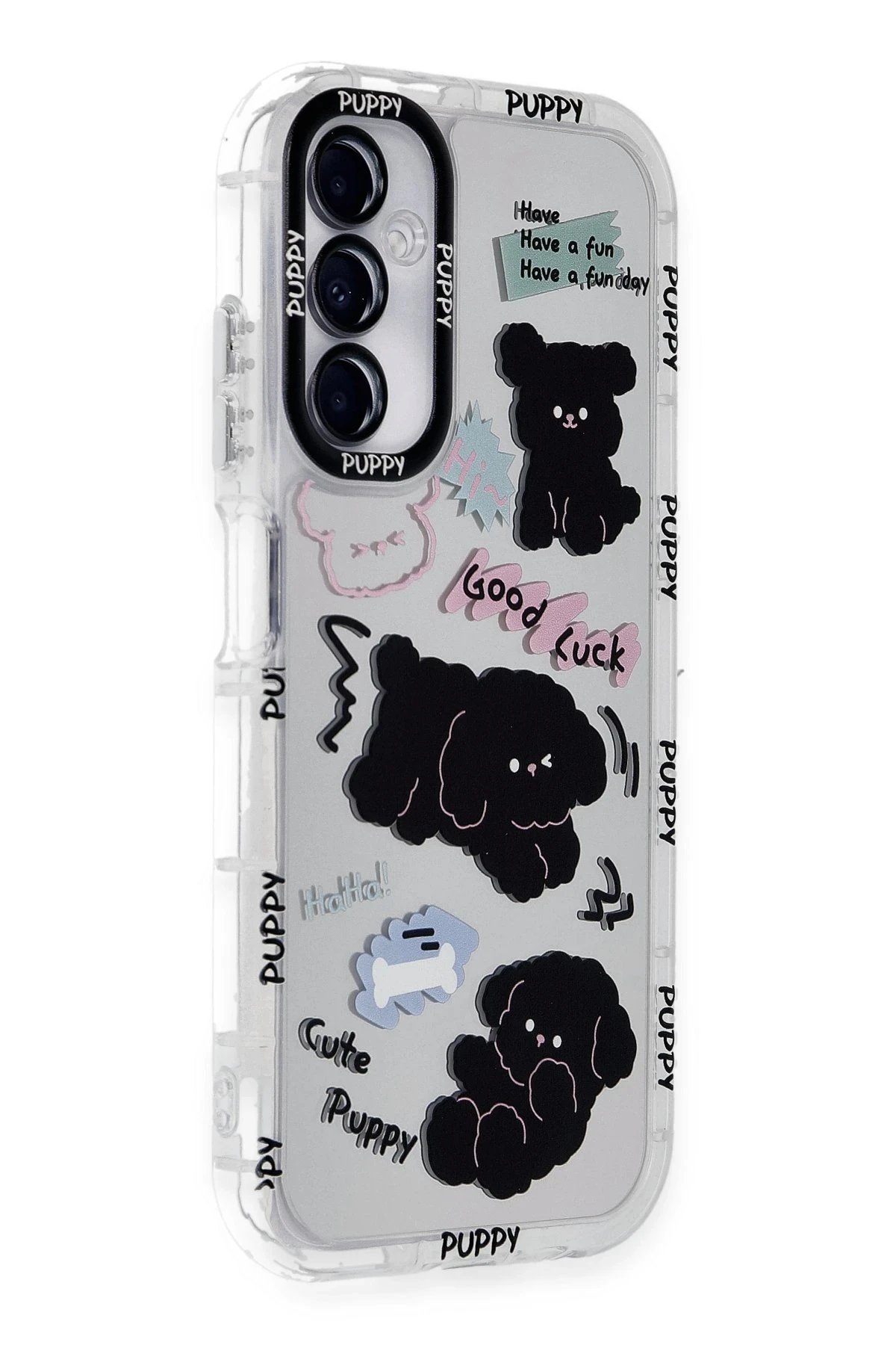 Newface Samsung Galaxy A15 4G Kılıf Reflexion Desenli Kapak - Desen 5