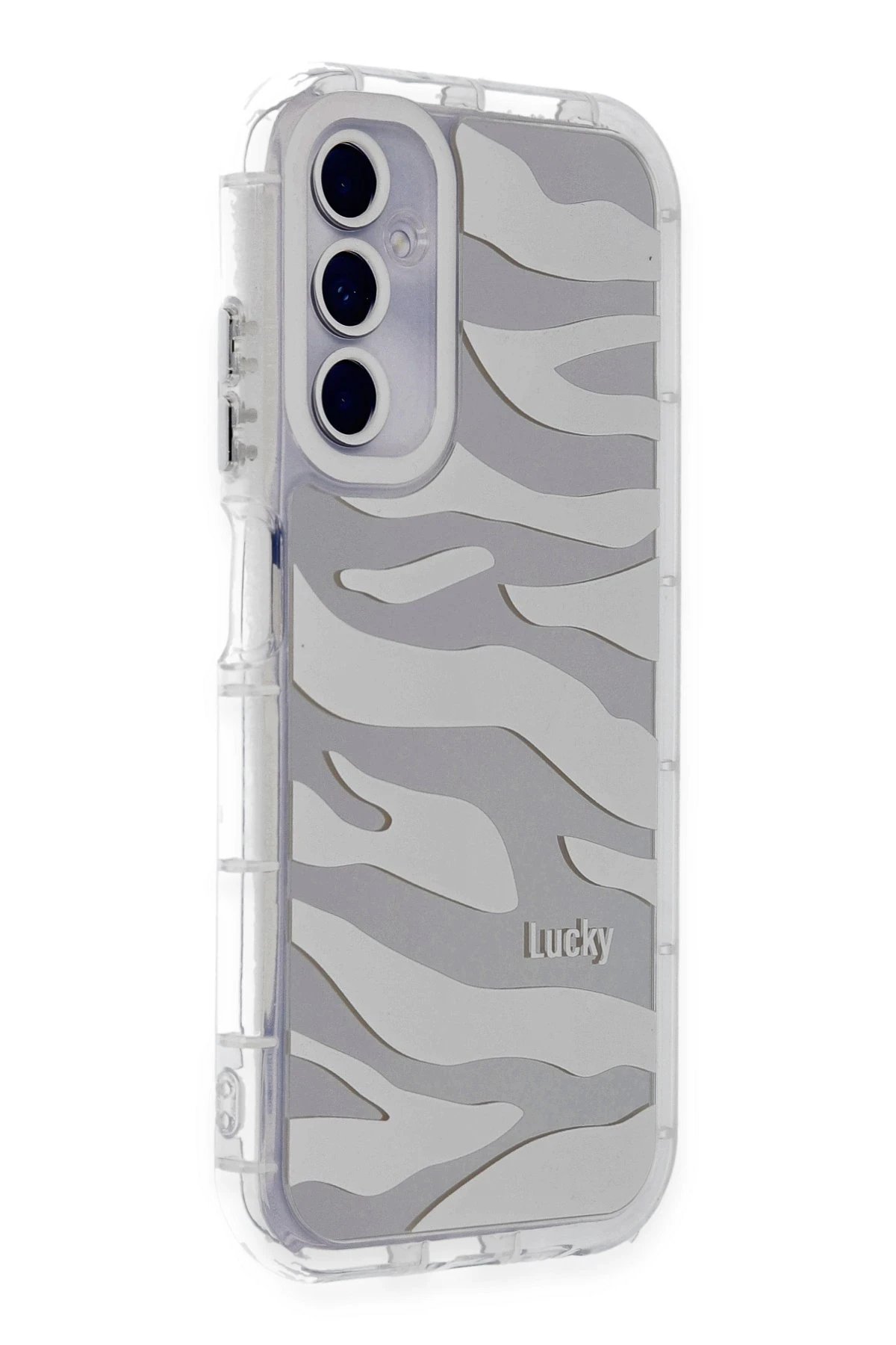 Newface Samsung Galaxy A25 5G Kılıf Reflexion Desenli Kapak - Desen 10