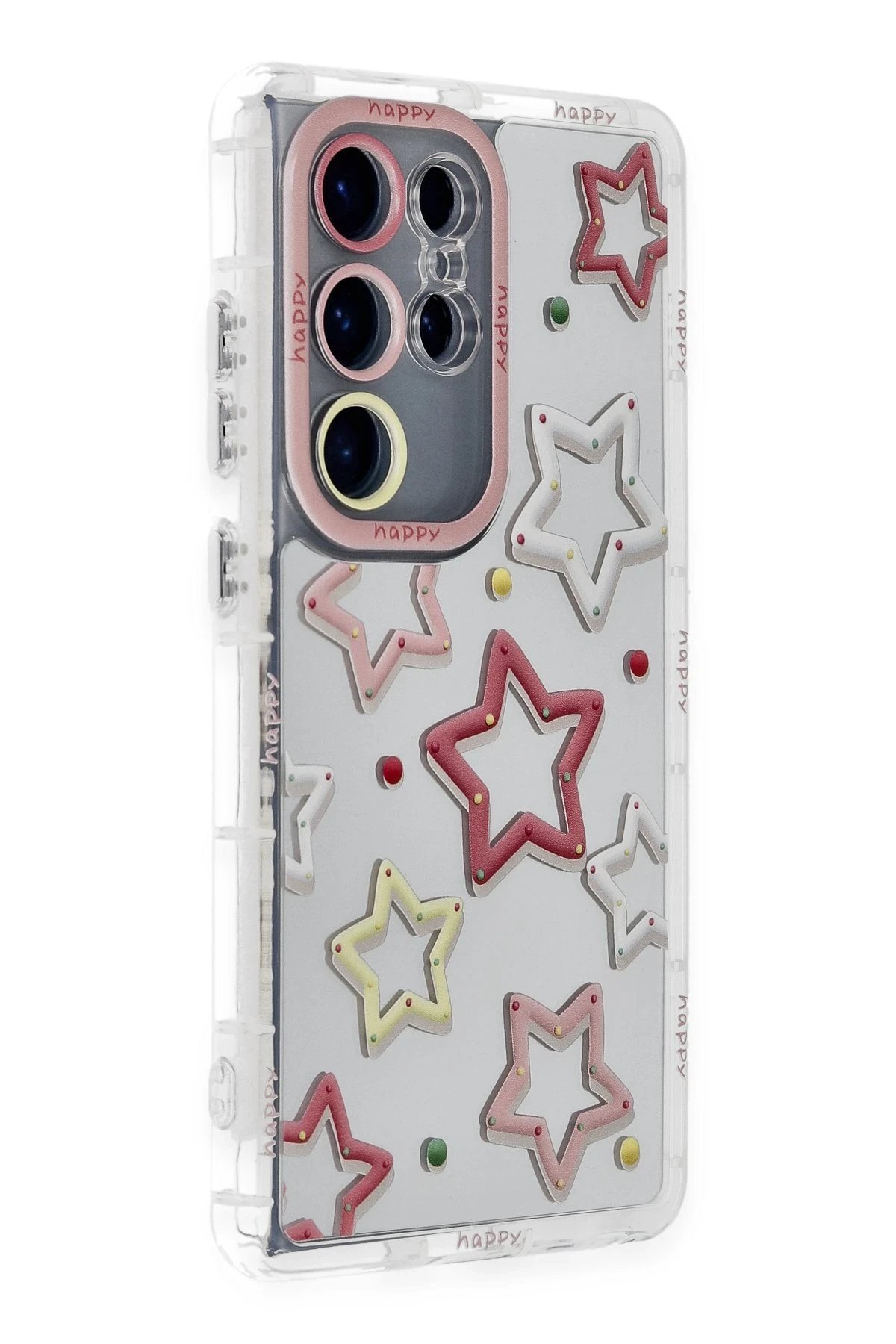 Newface Samsung Galaxy S23 Ultra Kılıf Reflexion Desenli Kapak - Desen 3