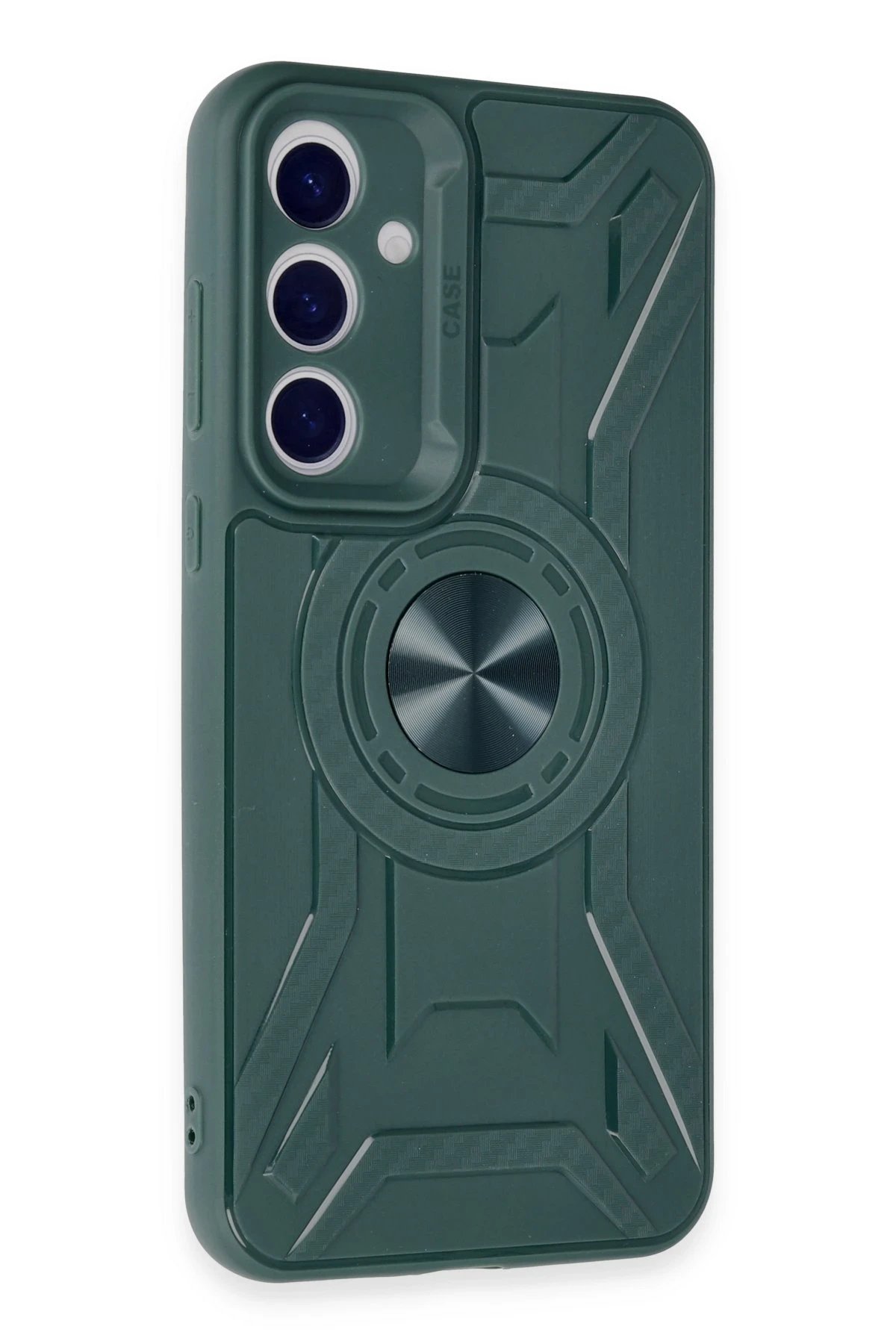 Newface Samsung Galaxy A05S Kılıf Lincoln Silikon - Koyu Yeşil