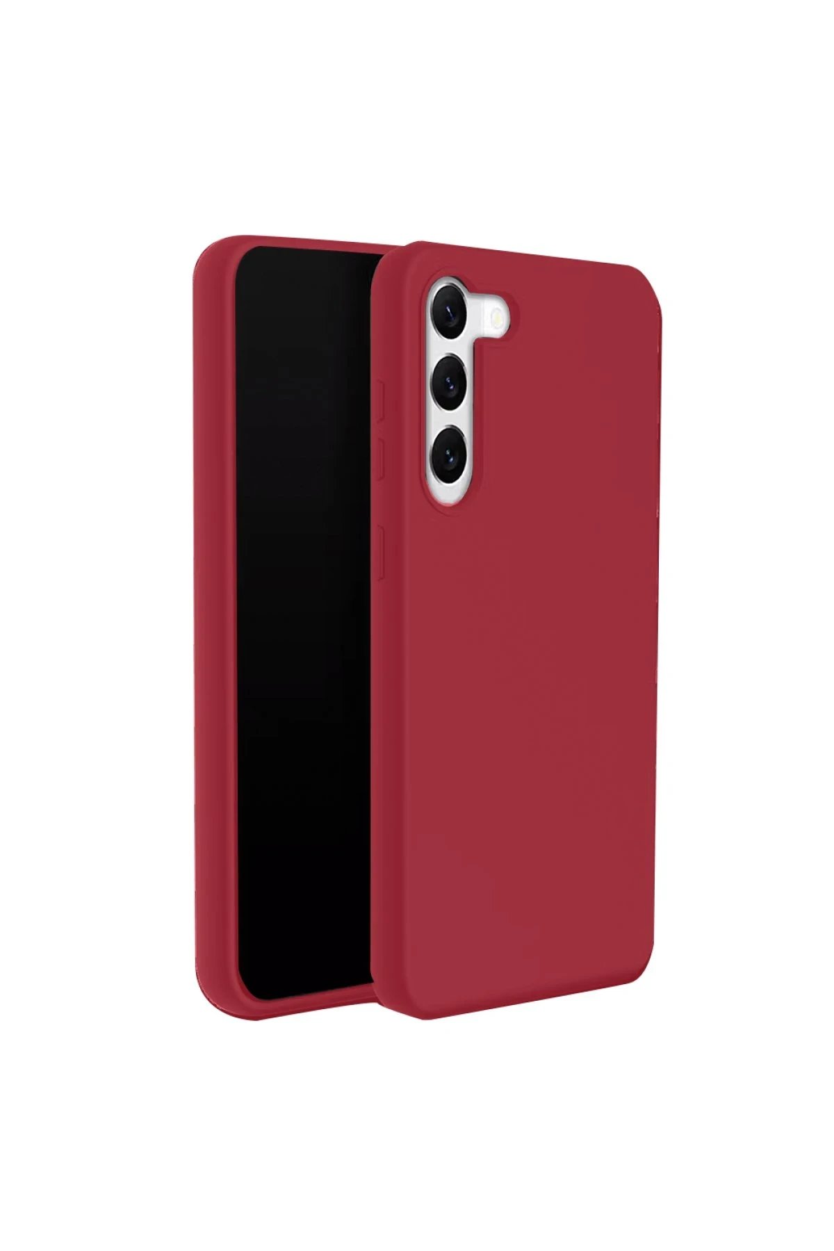 Newface Samsung Galaxy S24 Plus Kılıf First Silikon - Kırmızı