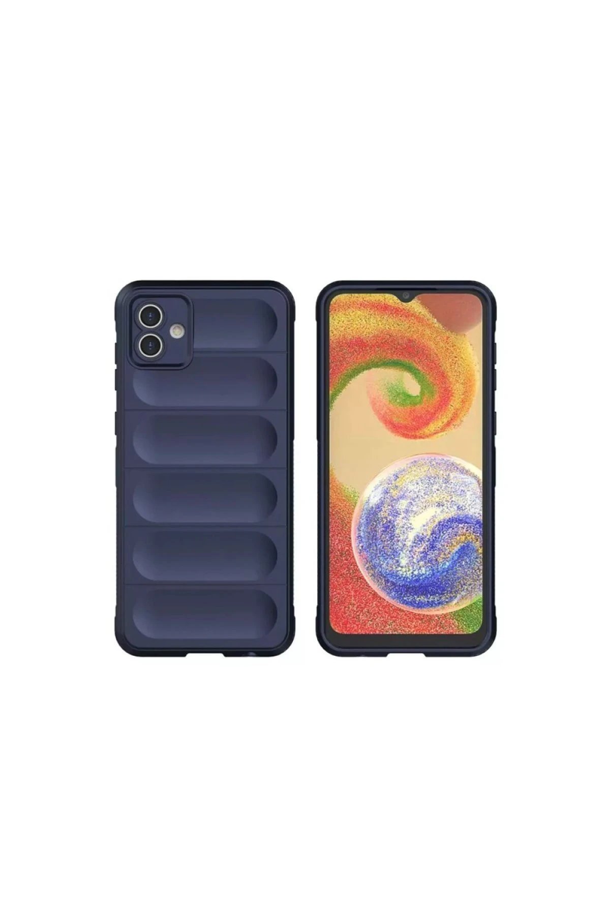 Newface Samsung Galaxy A06 Kılıf Optimum Silikon - Lacivert