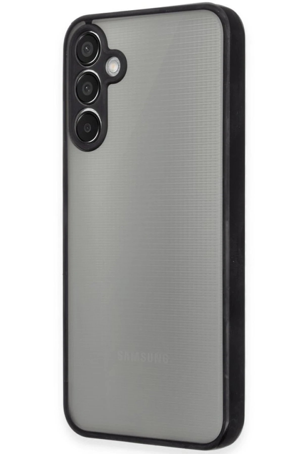 Newface Samsung Galaxy A16 5G Kılıf Montreal Silikon Kapak - Siyah