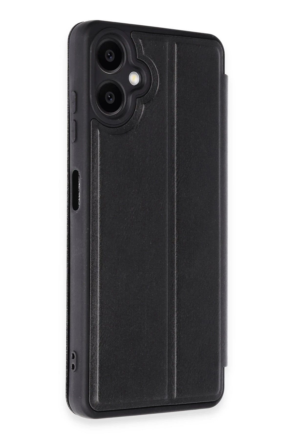 Newface Samsung Galaxy A06 Kılıf Flip Cover - Siyah