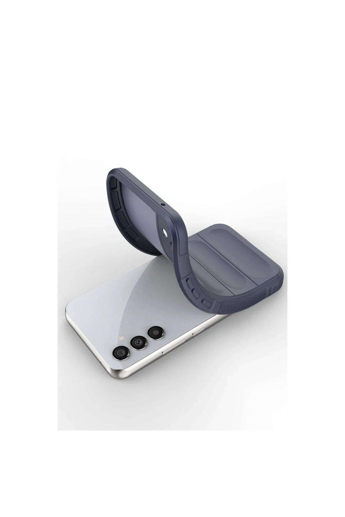 Newface Samsung Galaxy A16 5G Kılıf Optimum Silikon - Lacivert