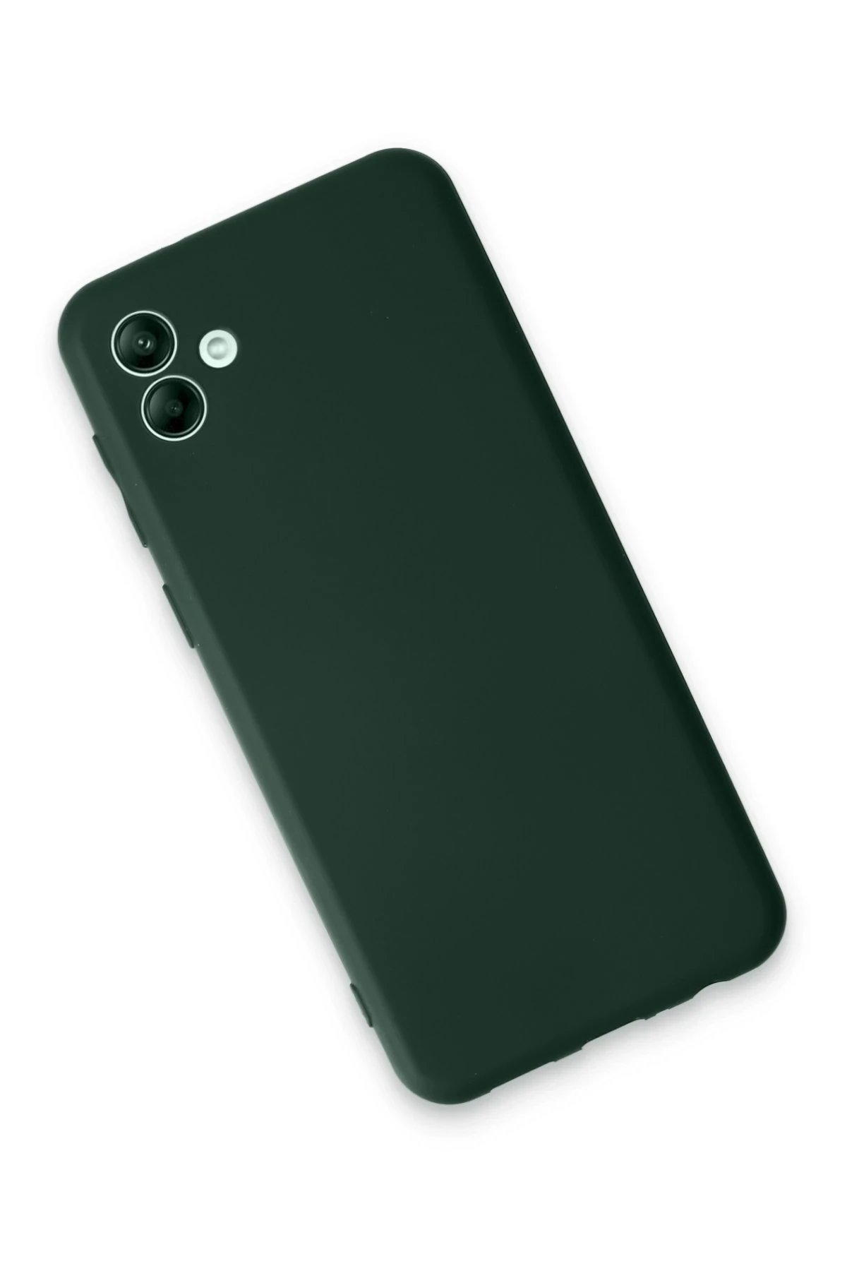 Newface Samsung Galaxy A04E Kılıf First Silikon - Koyu Yeşil