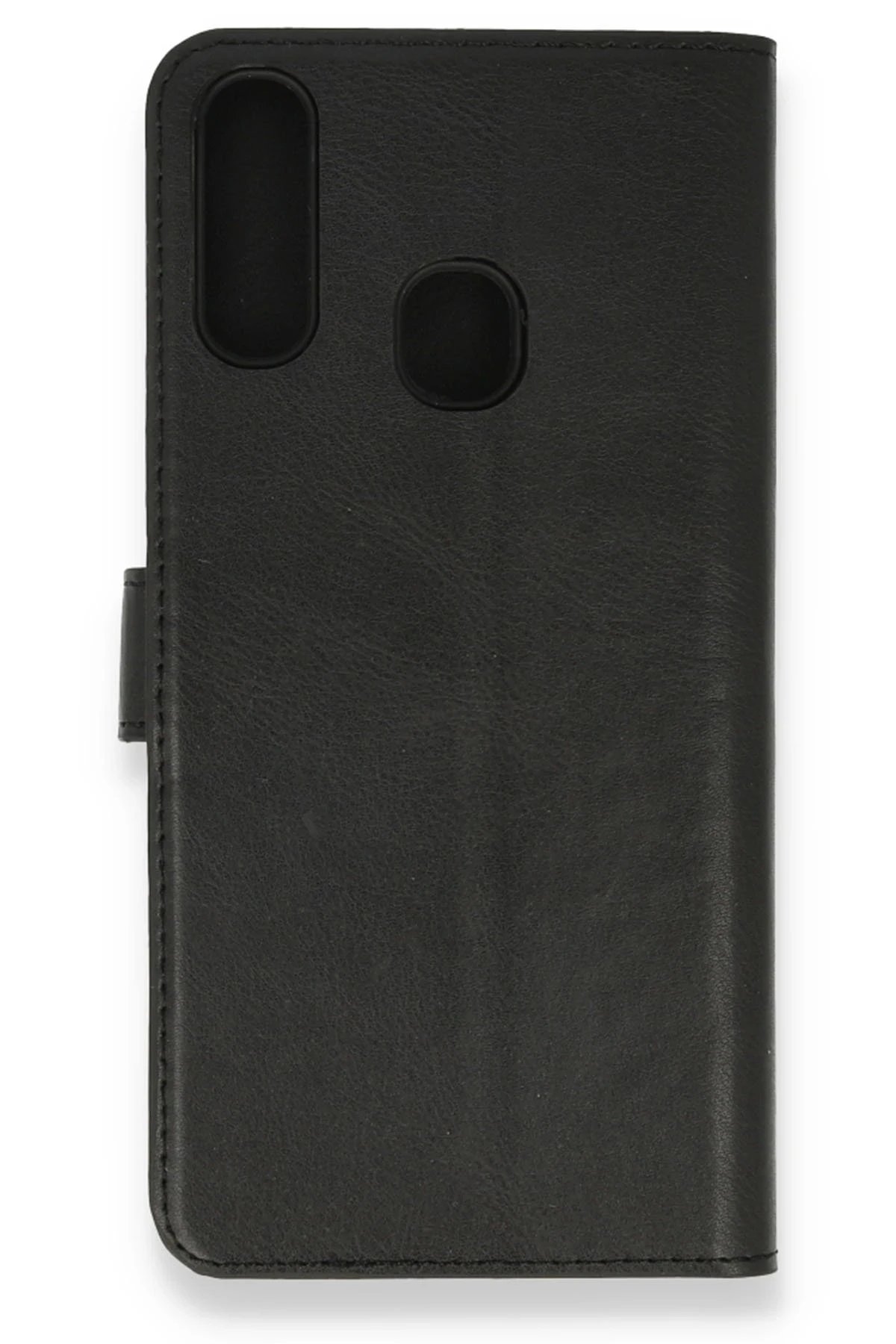 Newface Samsung Galaxy A20S Kılıf Trend S Plus Kapaklı Kılıf - Siyah