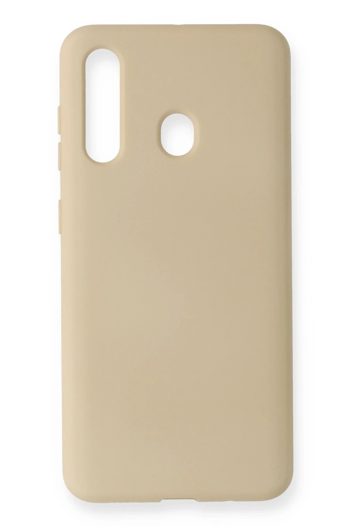 Newface Samsung Galaxy M40 Kılıf Nano içi Kadife Silikon - Kemik