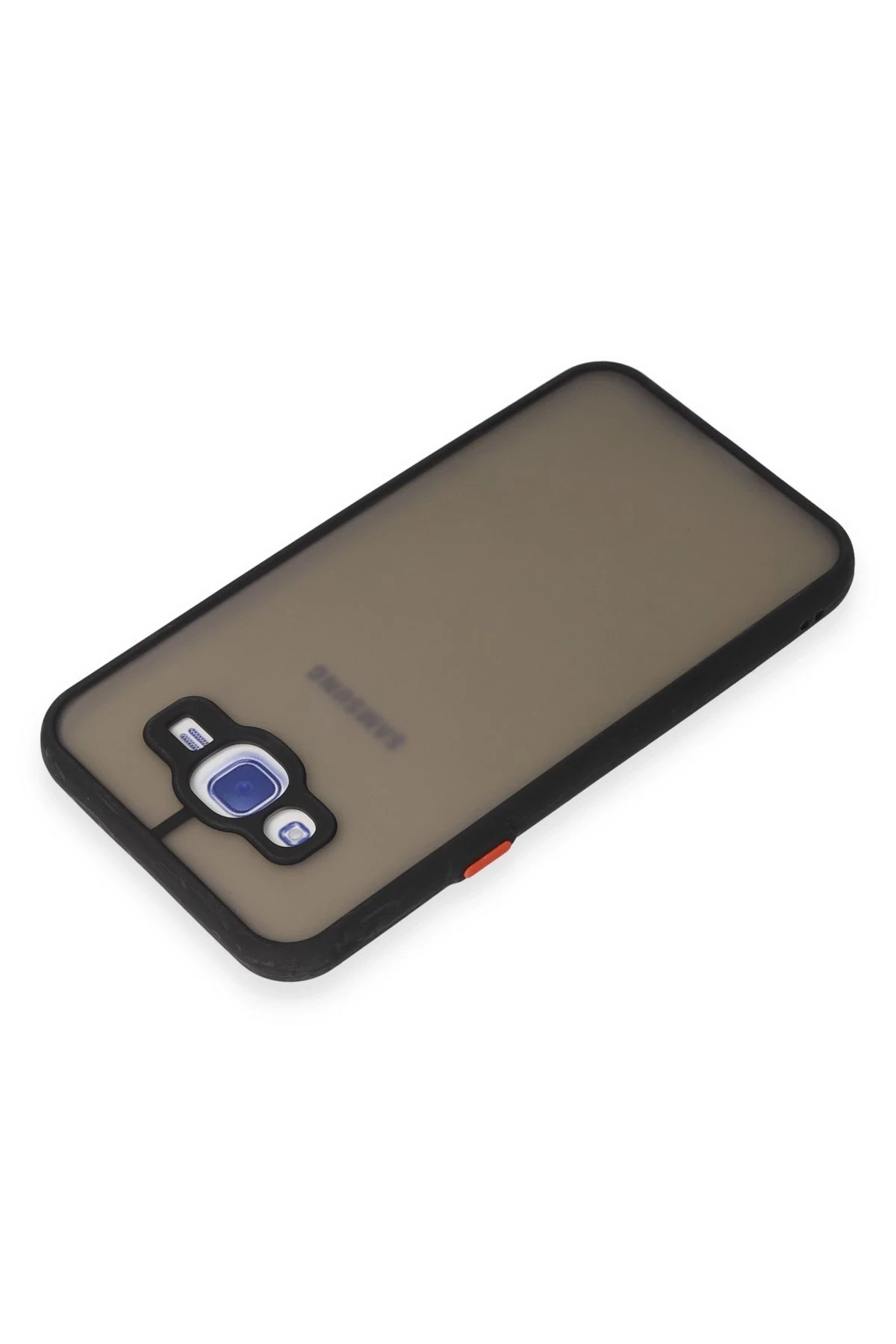 Newface Samsung Galaxy J7 Kılıf Montreal Silikon Kapak - Siyah