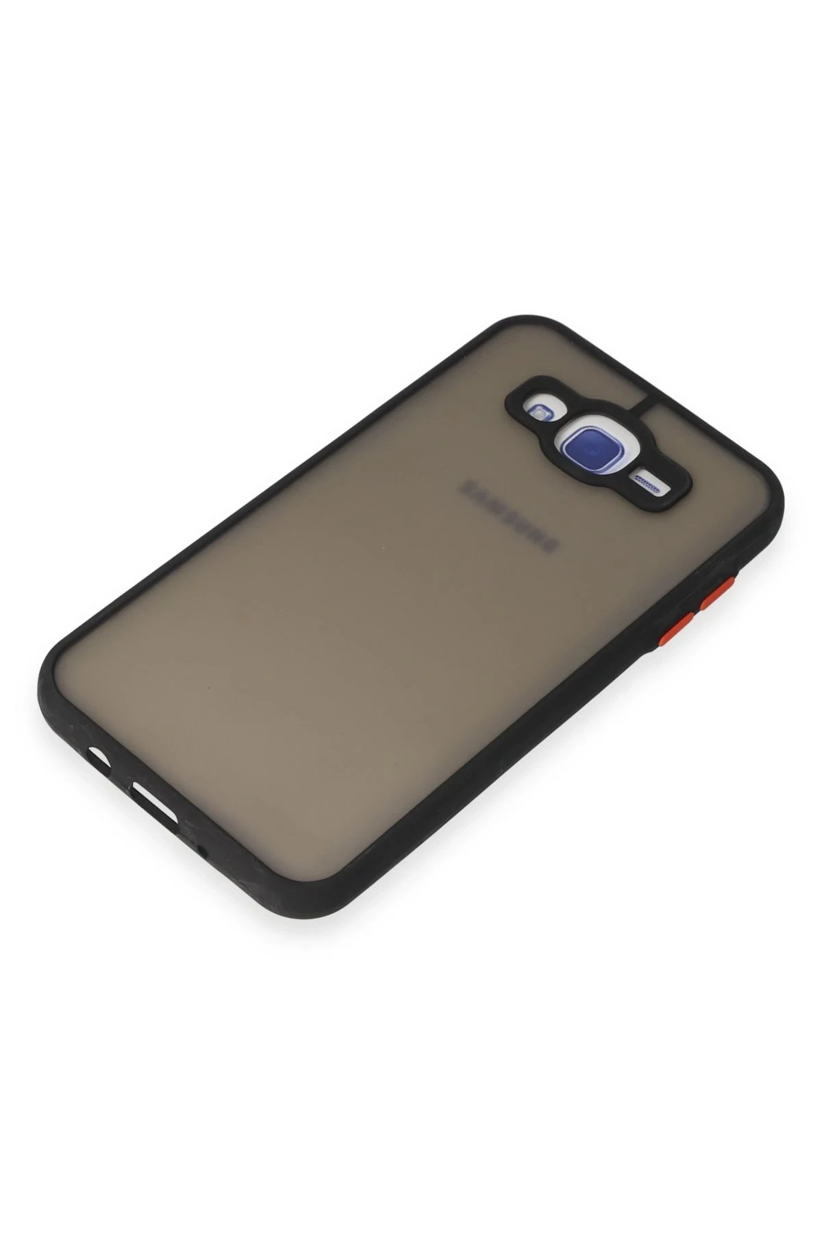 Newface Samsung Galaxy J7 Kılıf Montreal Silikon Kapak - Siyah