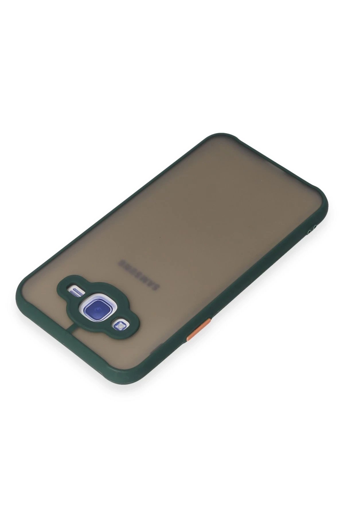 Newface Samsung Galaxy J7 Kılıf Montreal Silikon Kapak - Yeşil