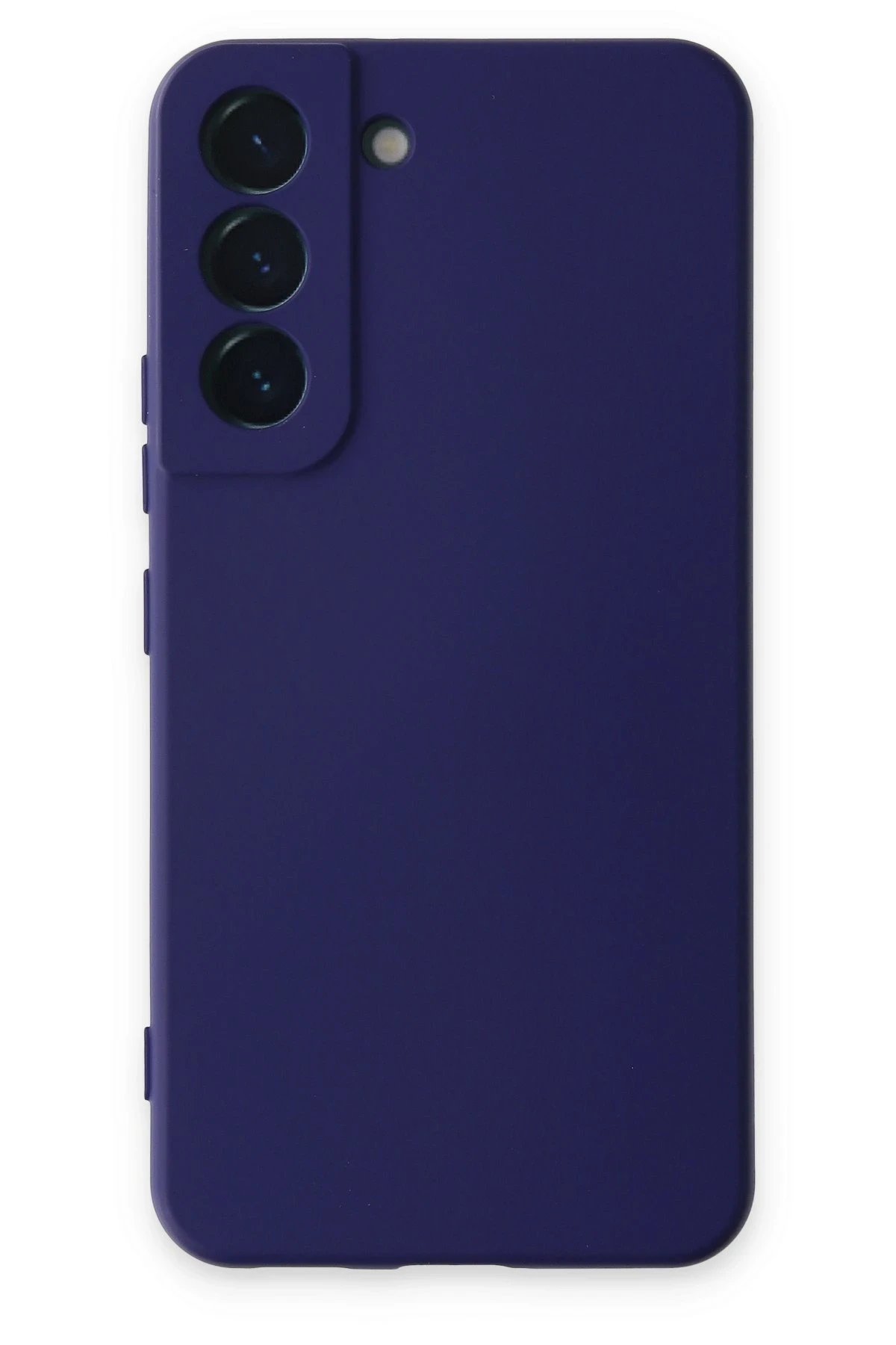 Newface Samsung Galaxy S22 Kılıf Nano içi Kadife Silikon - Mor