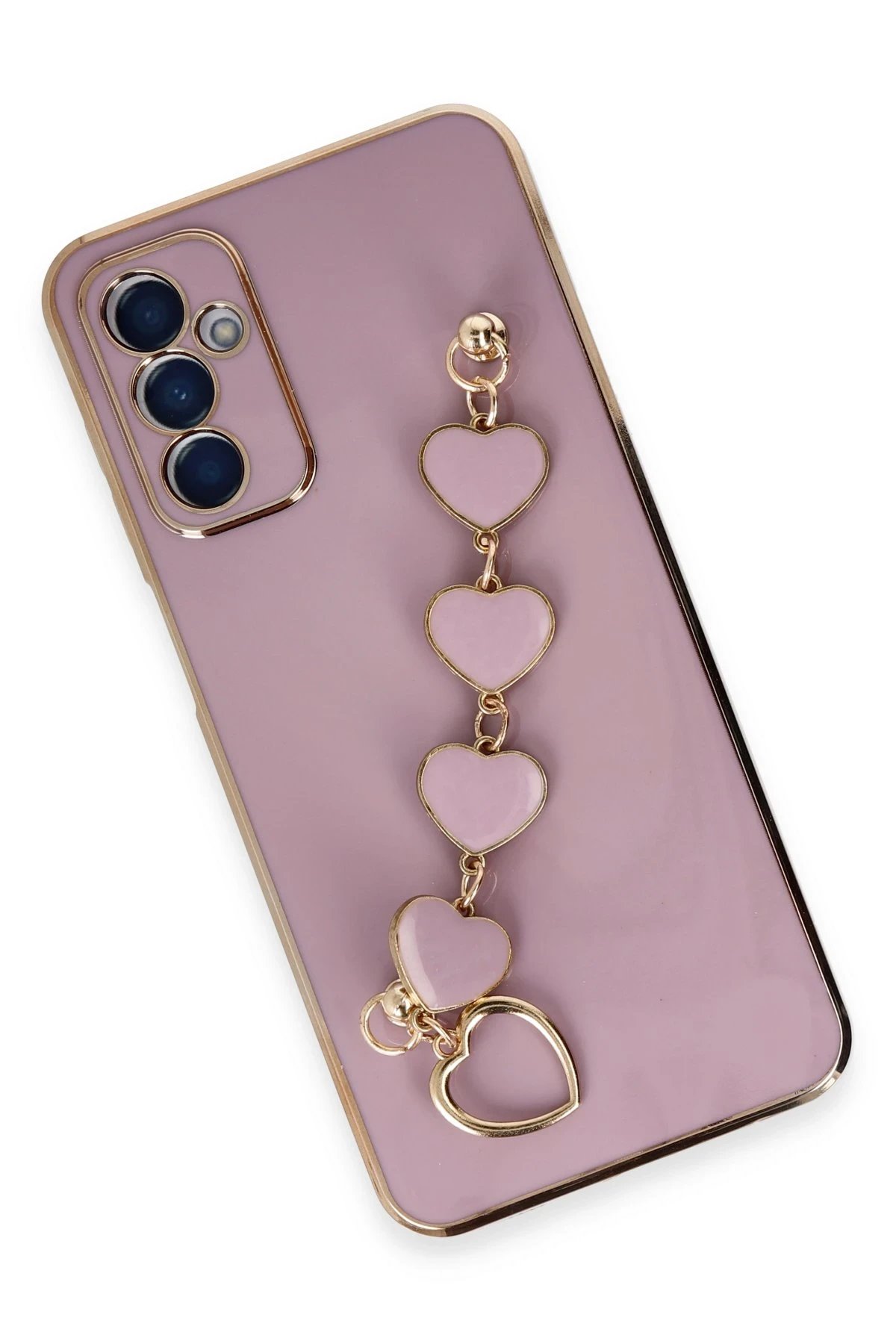 Newface Samsung Galaxy A14 4G Kılıf Esila Silikon - Mor