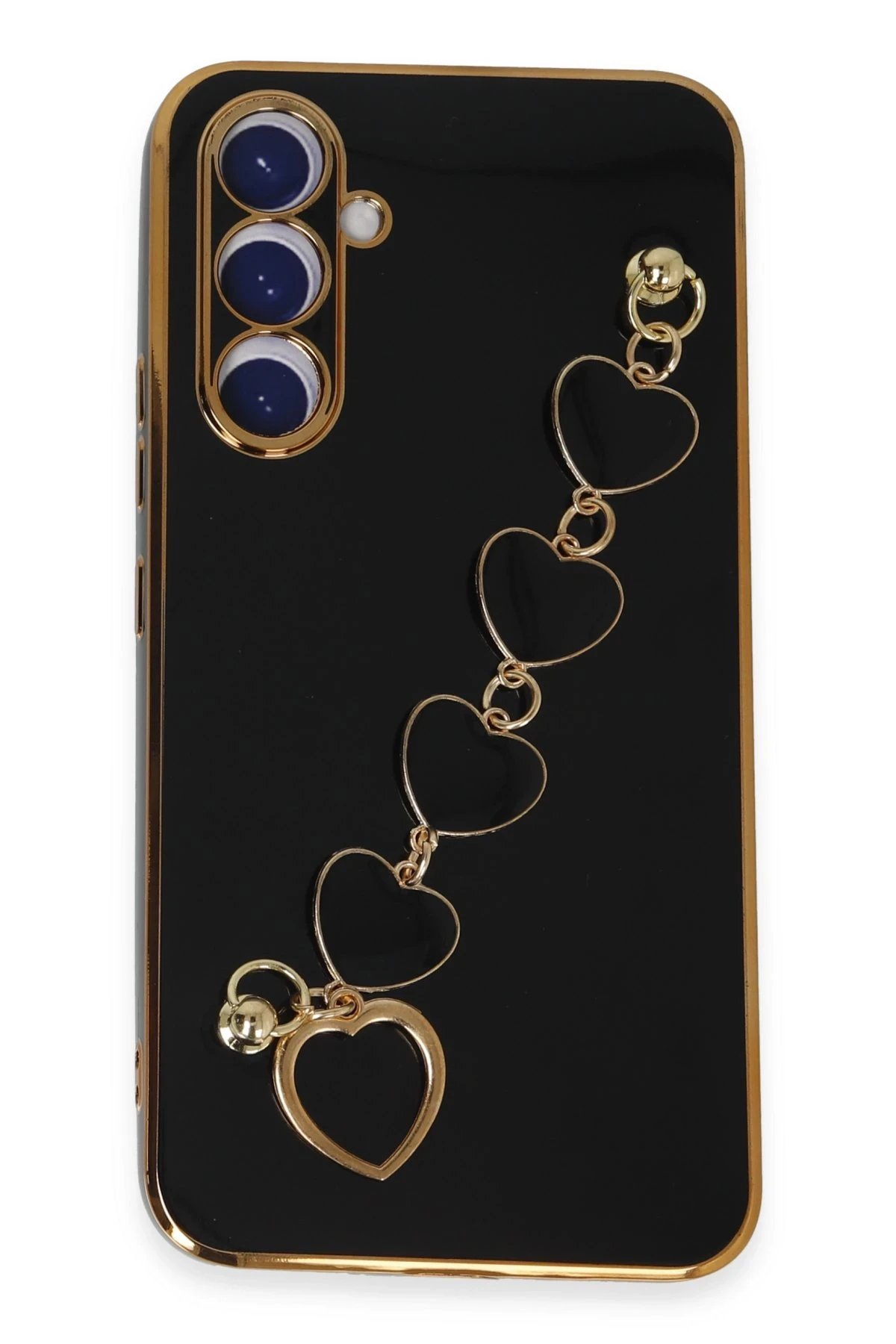 Newface Samsung Galaxy A54 5G Kılıf Esila Silikon - Siyah