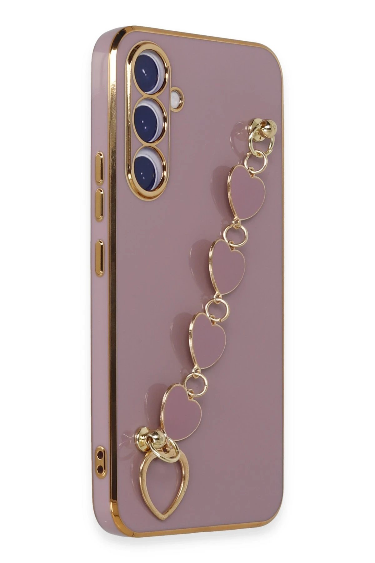 Newface Samsung Galaxy A54 5G Kılıf Esila Silikon - Mor